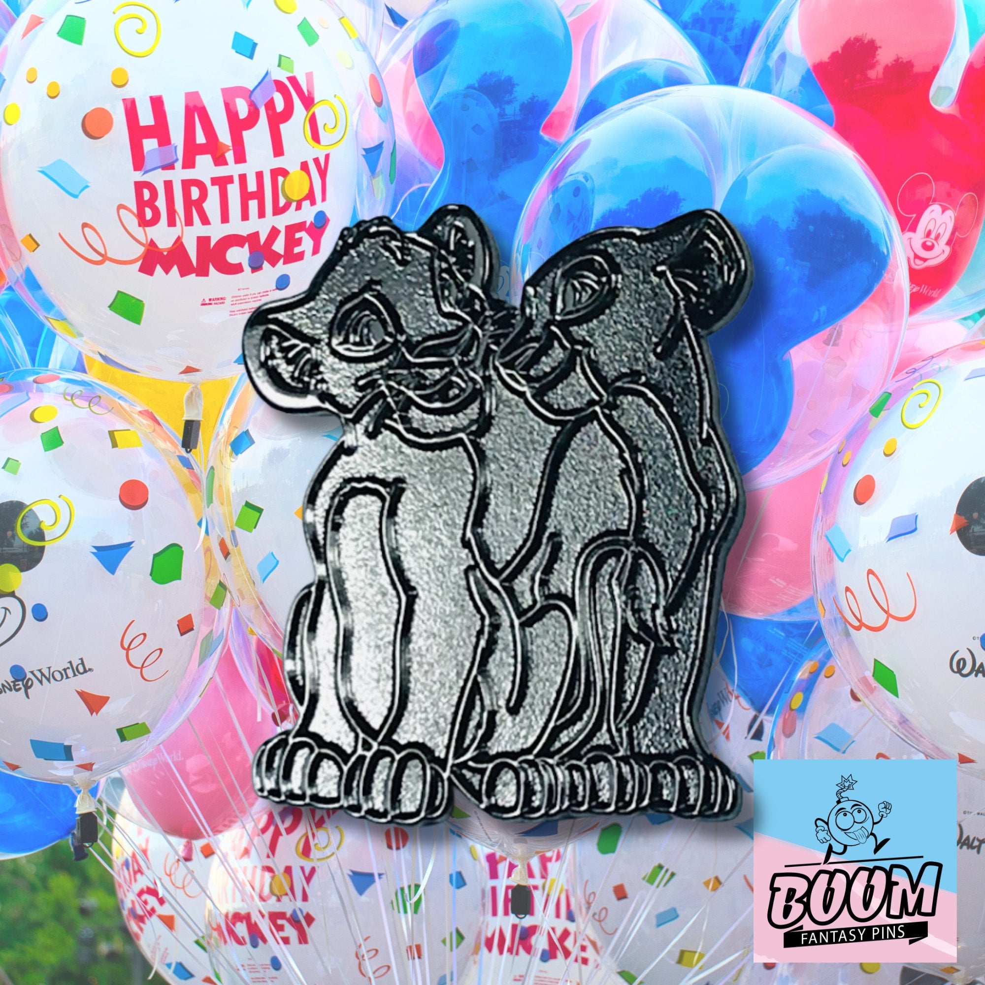 Pin – Simba y Nala de El Rey León – Disney Fantasy