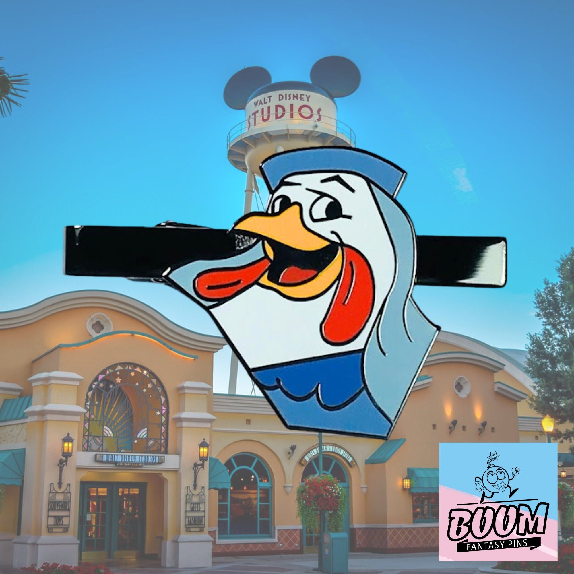 Pince à cravate – Lady Kluck de Robin des Bois – Disney Fantasy