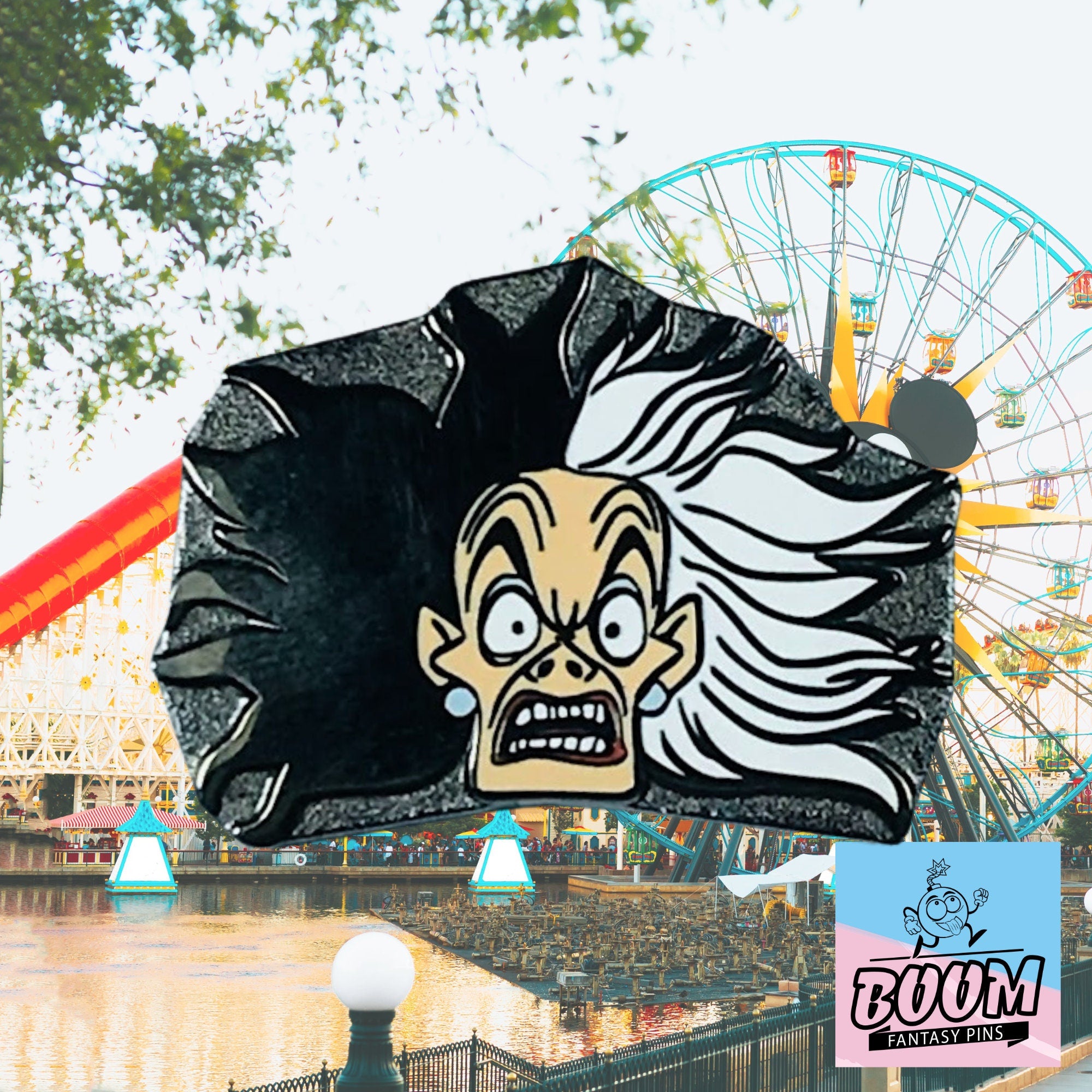 Pin's – Cruella De Vil des 101 Dalmatiens – Disney Fantasy