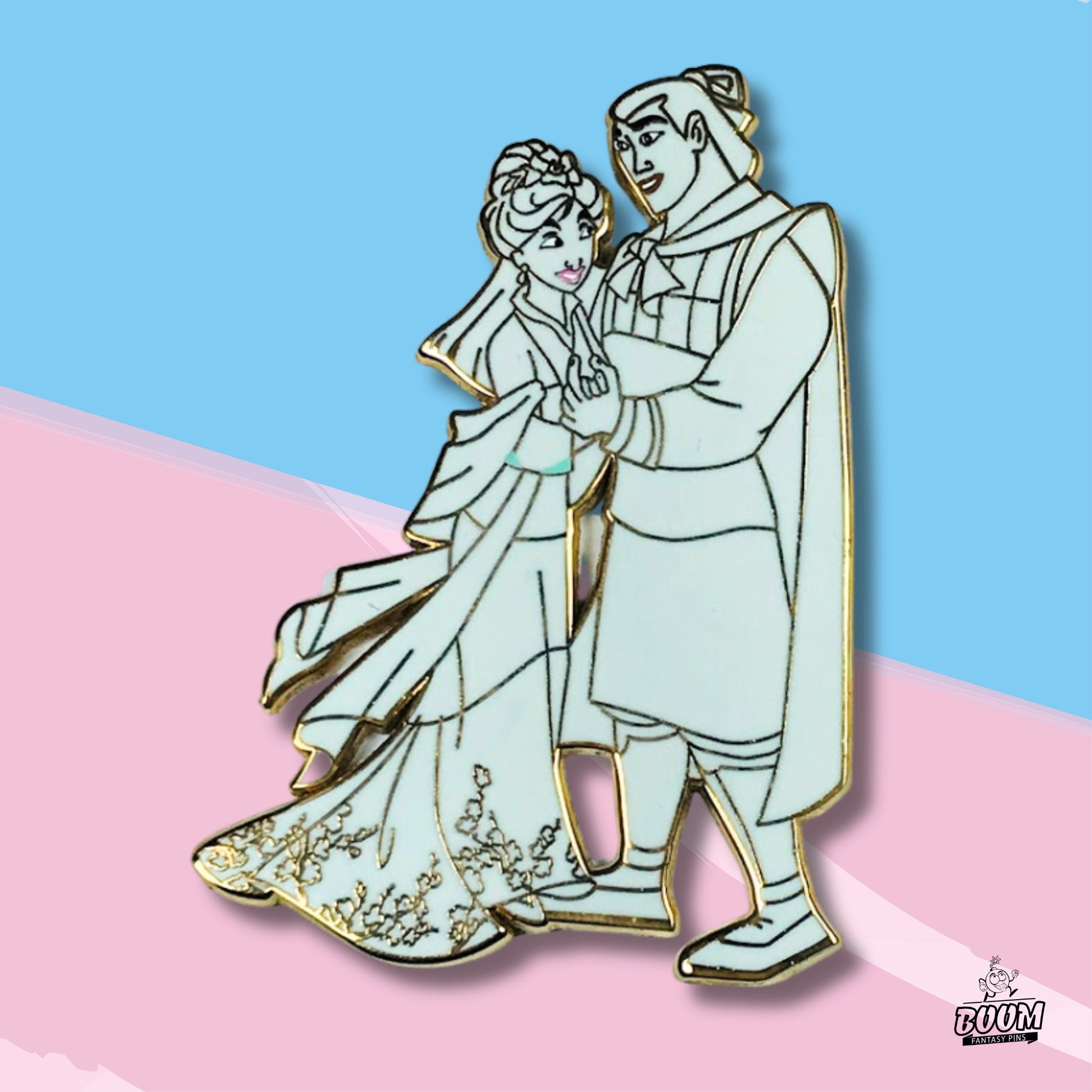 Pin – Fa Mulan et Li Shang de Mulan – Disney Fantasy