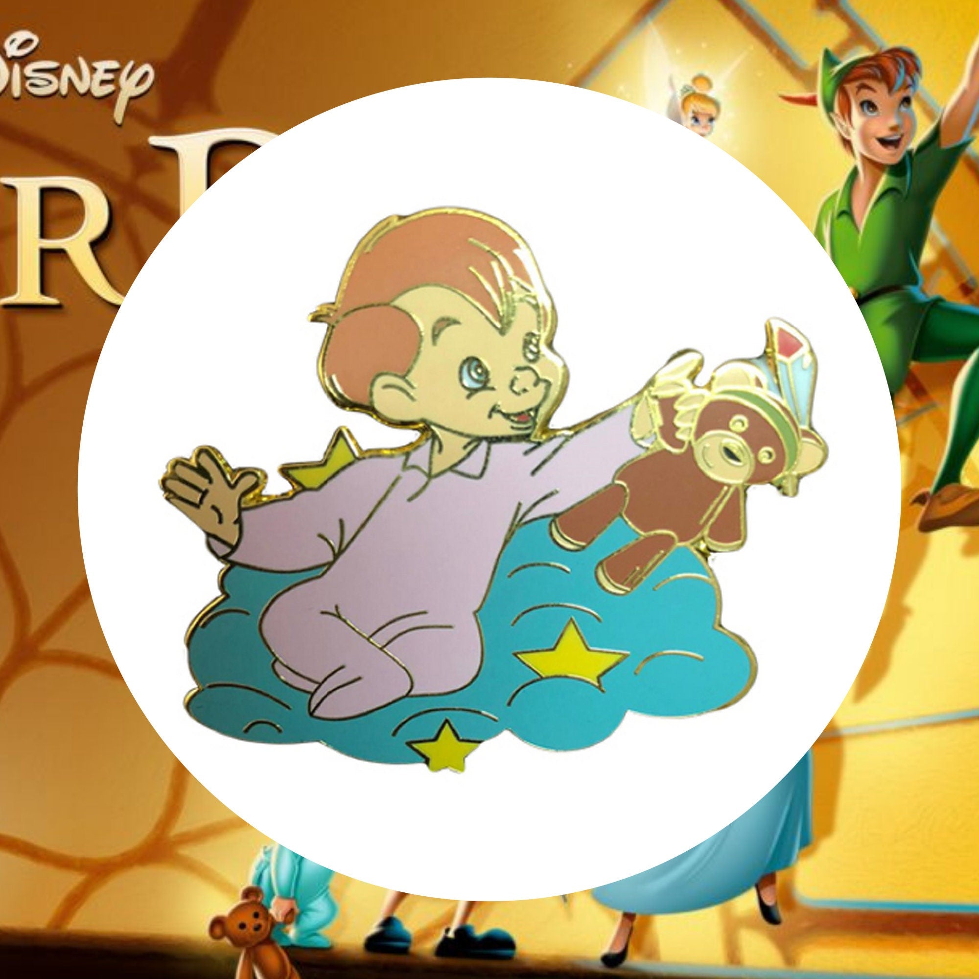 Pin – Michael y John de Peter Pan – Disney Fantasy