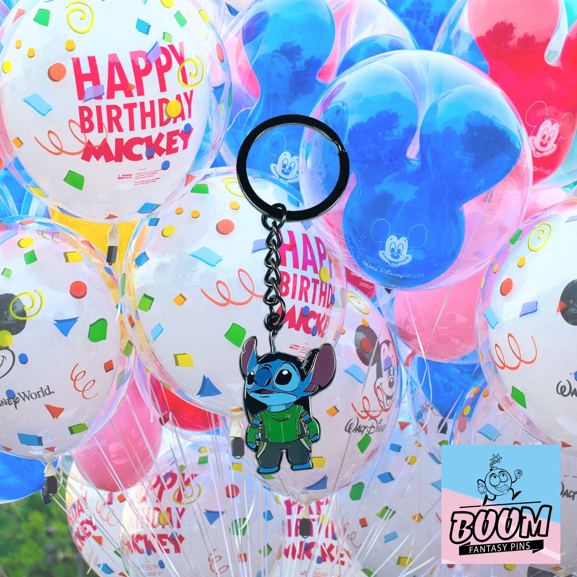 Llavero – Stitch como Loki Experimento 626 de Lilo &amp; Stitch – Disney Fantasy