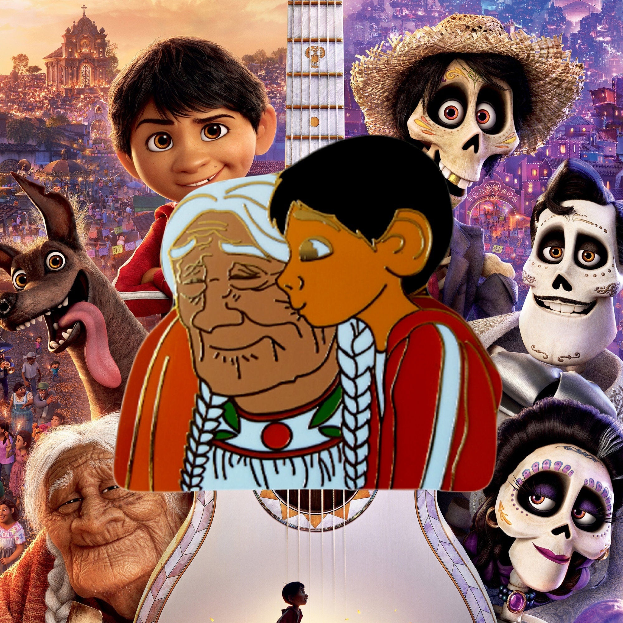 Pin – Miguel y Mamá Coco de Coco – Disney Fantasy