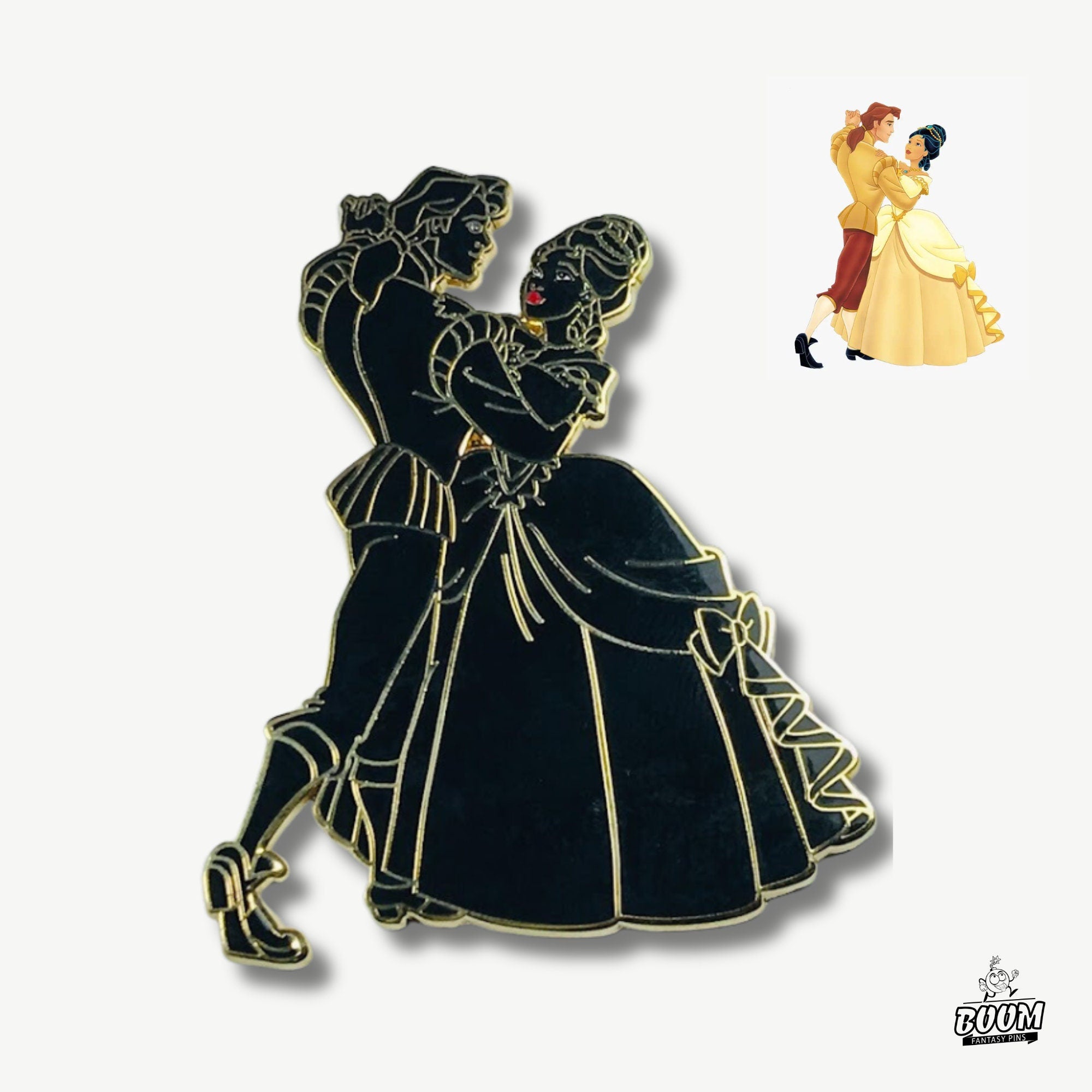 Pin's – Pocahontas et John Smith du film Pocahontas – Disney Fantasy