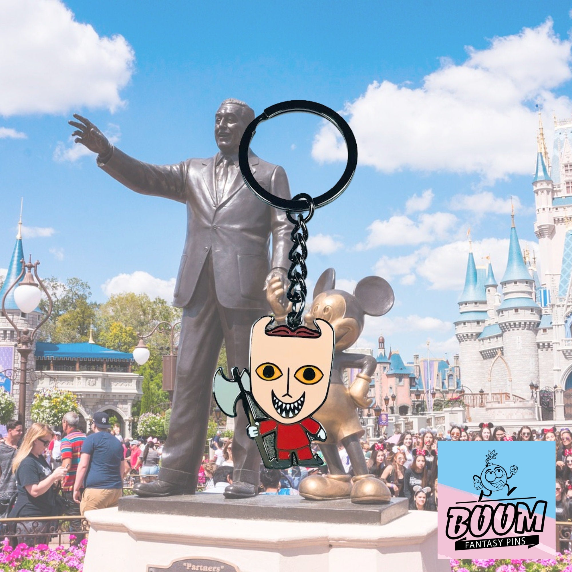 Keychain – Lock from The Nightmare Before Christmas – Disney Fantasy