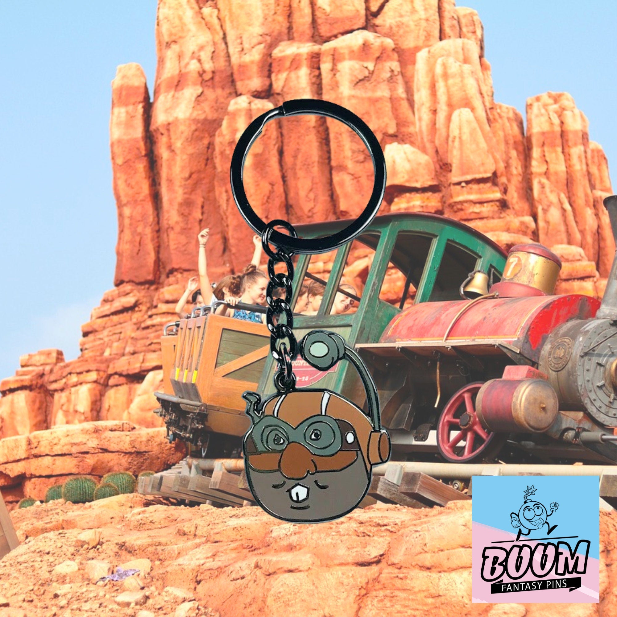 Porte-clés – La Taupe d'Atlantide, l'empire perdu – Disney Fantasy