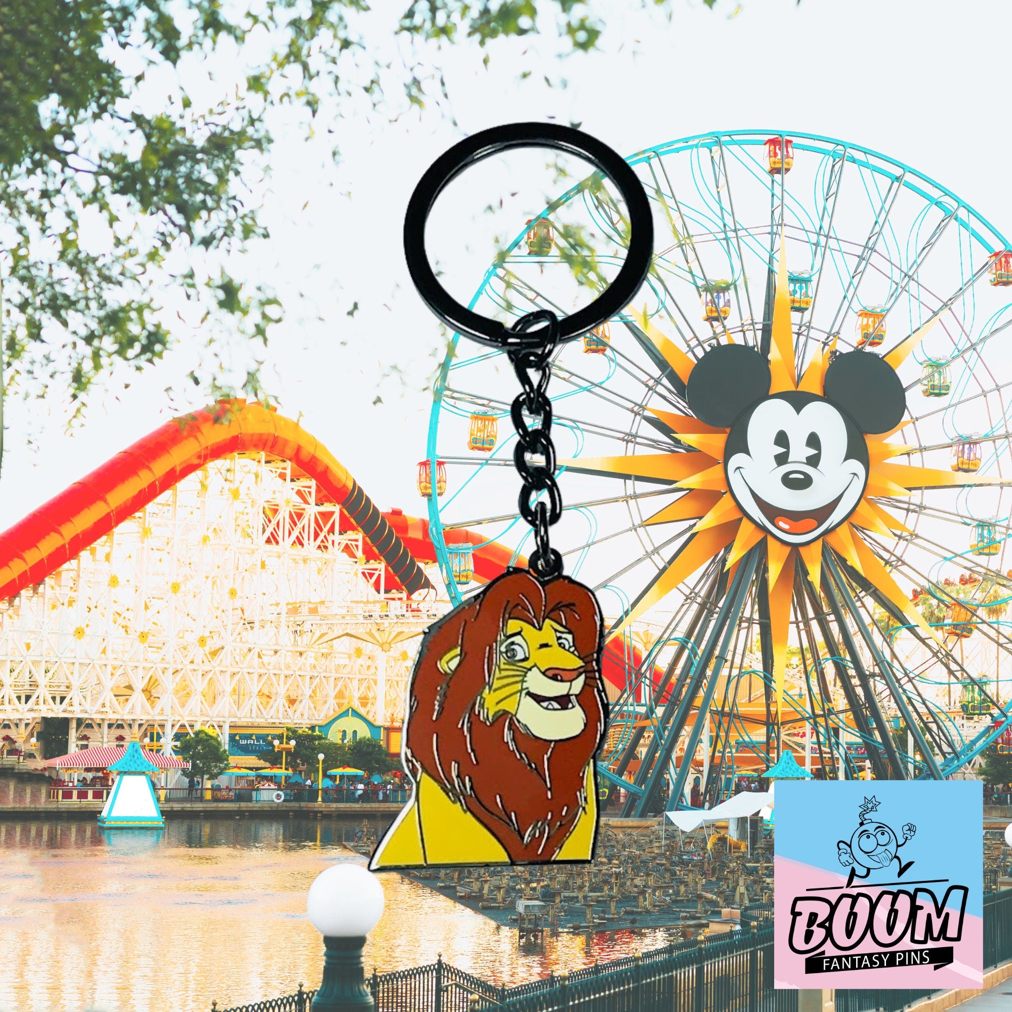 Llavero – Mufasa de El Rey León – Disney Fantasy