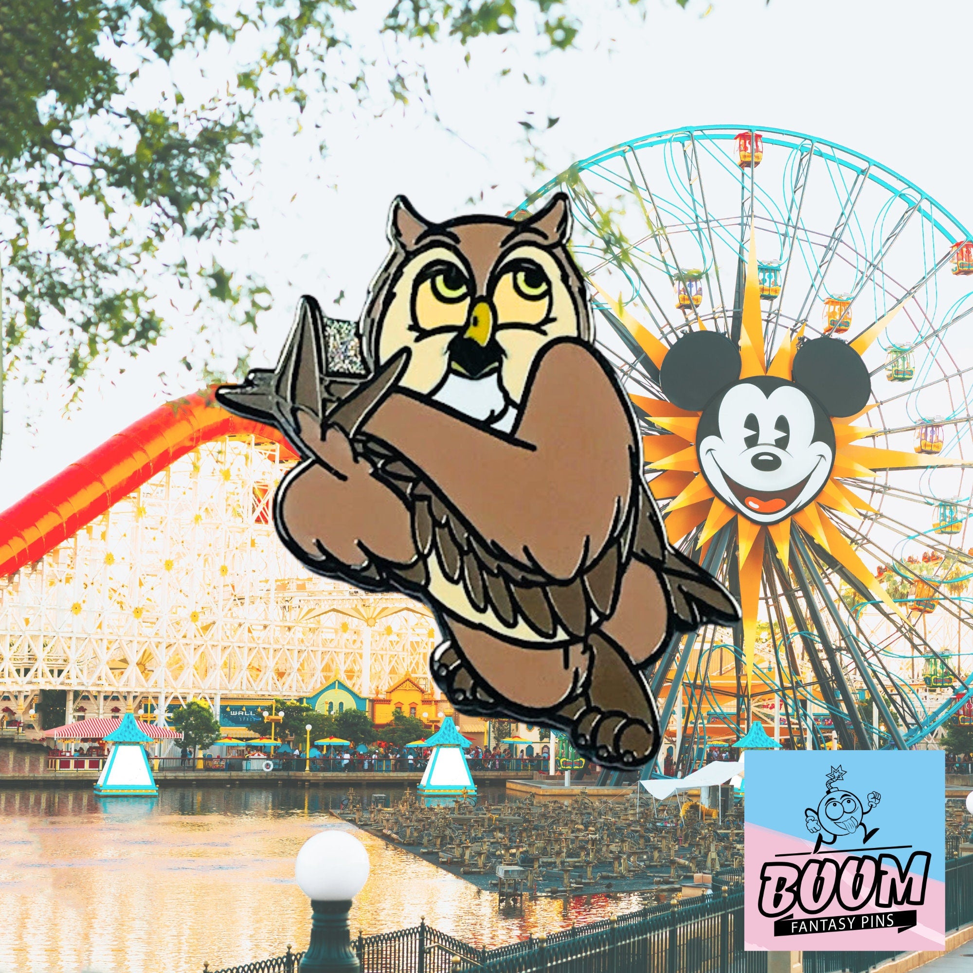 Épingle – Hibou ami de Bambi – Disney Fantasy