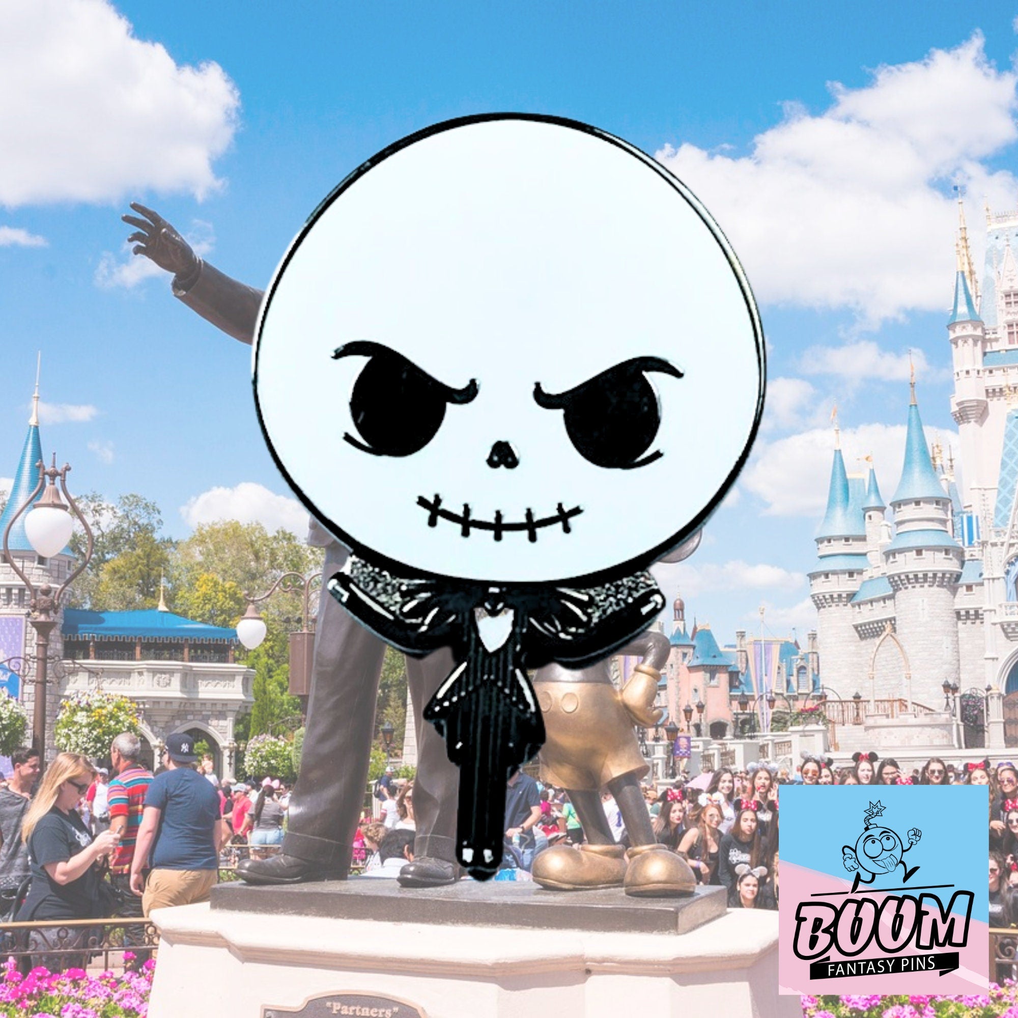 Pin de Jack Skellington de Pesadilla antes de Navidad – Disney Fantasy