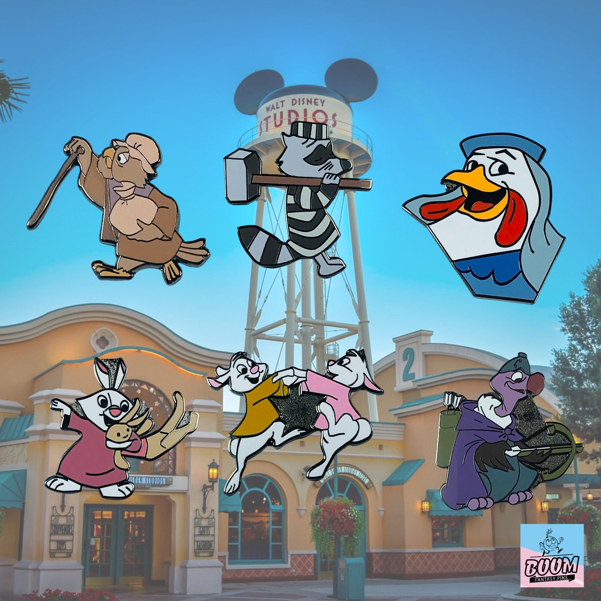 Pin's – Robin des Bois du film Robin des Bois – Disney Fantasy