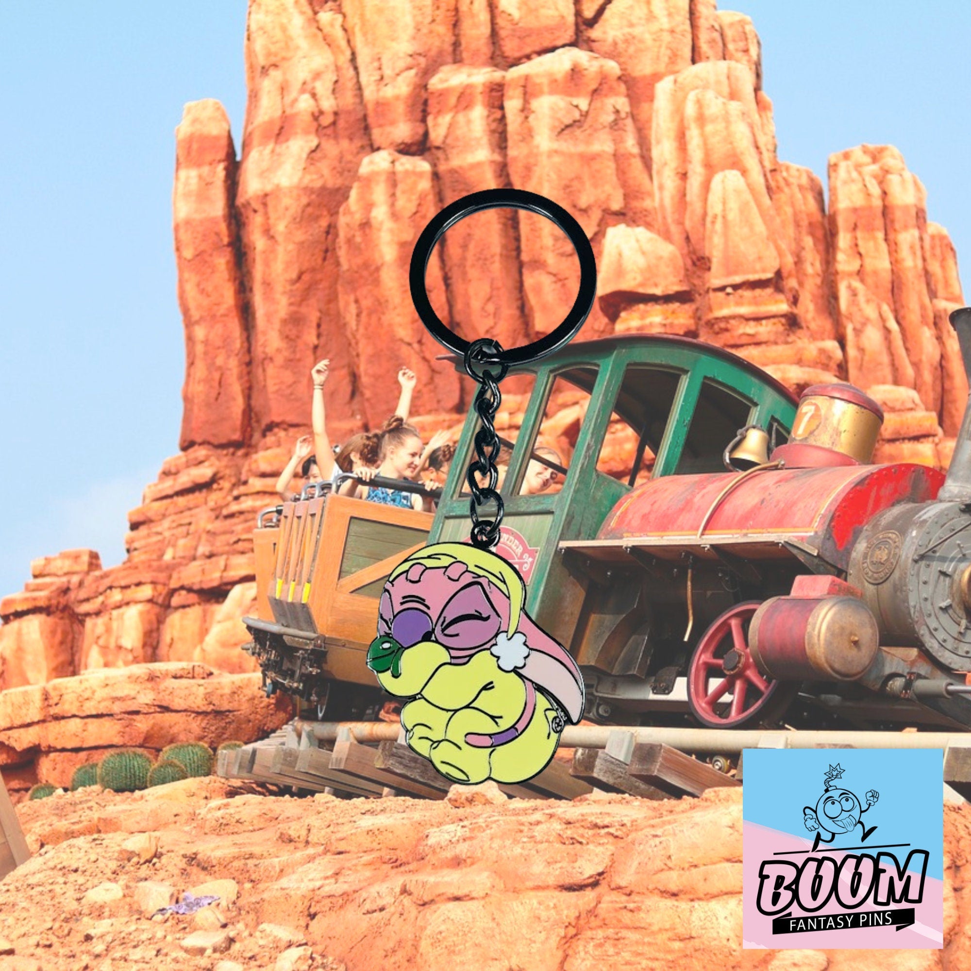 Porte-clés – Ange de Lilo &amp; Stitch – Disney Fantasy