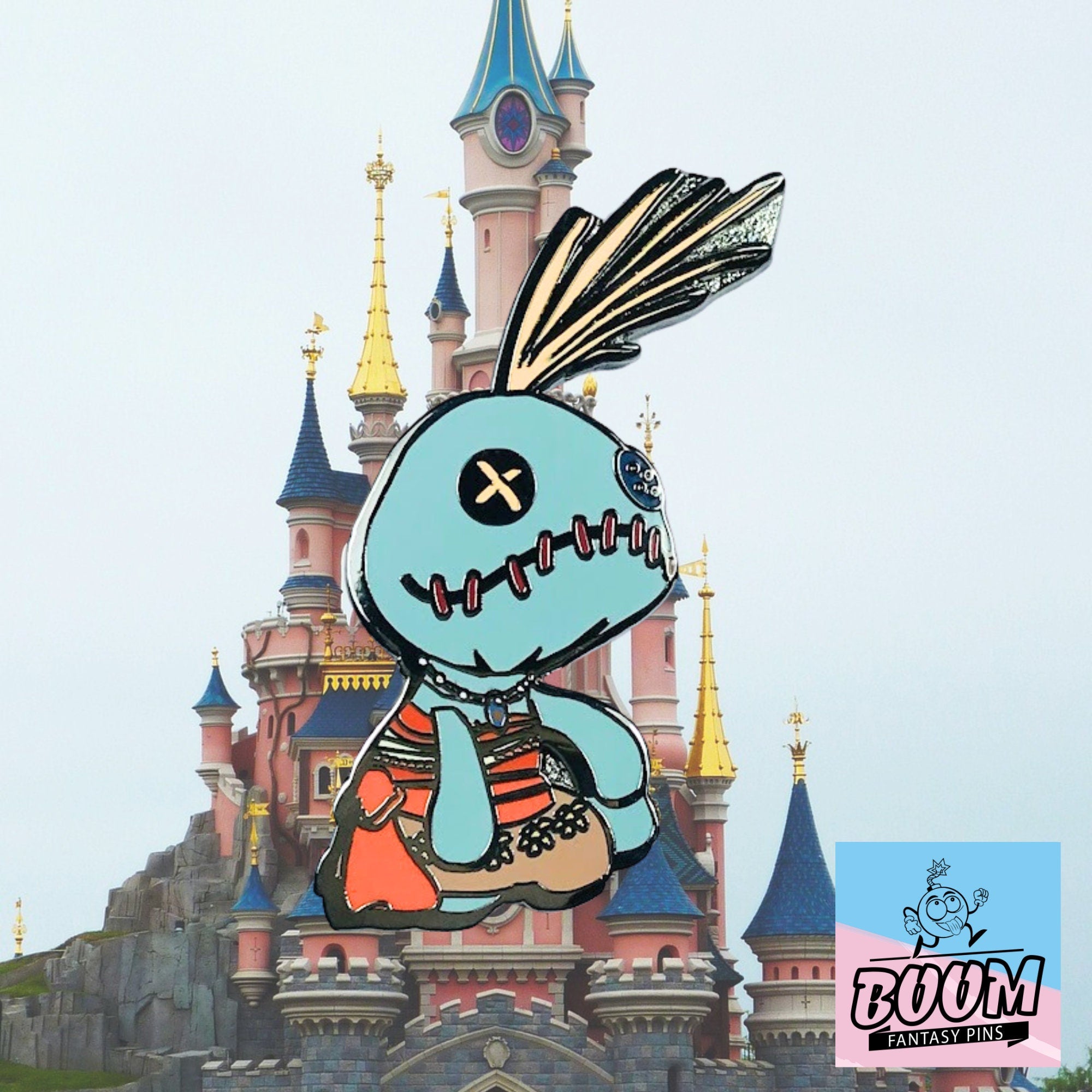 Pin – Trapos de Lilo y Stitch – Disney Fantasy