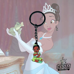 Llavero – Princesa Tiana y Sapo de La Princesa y el Sapo – Disney Fantasy
