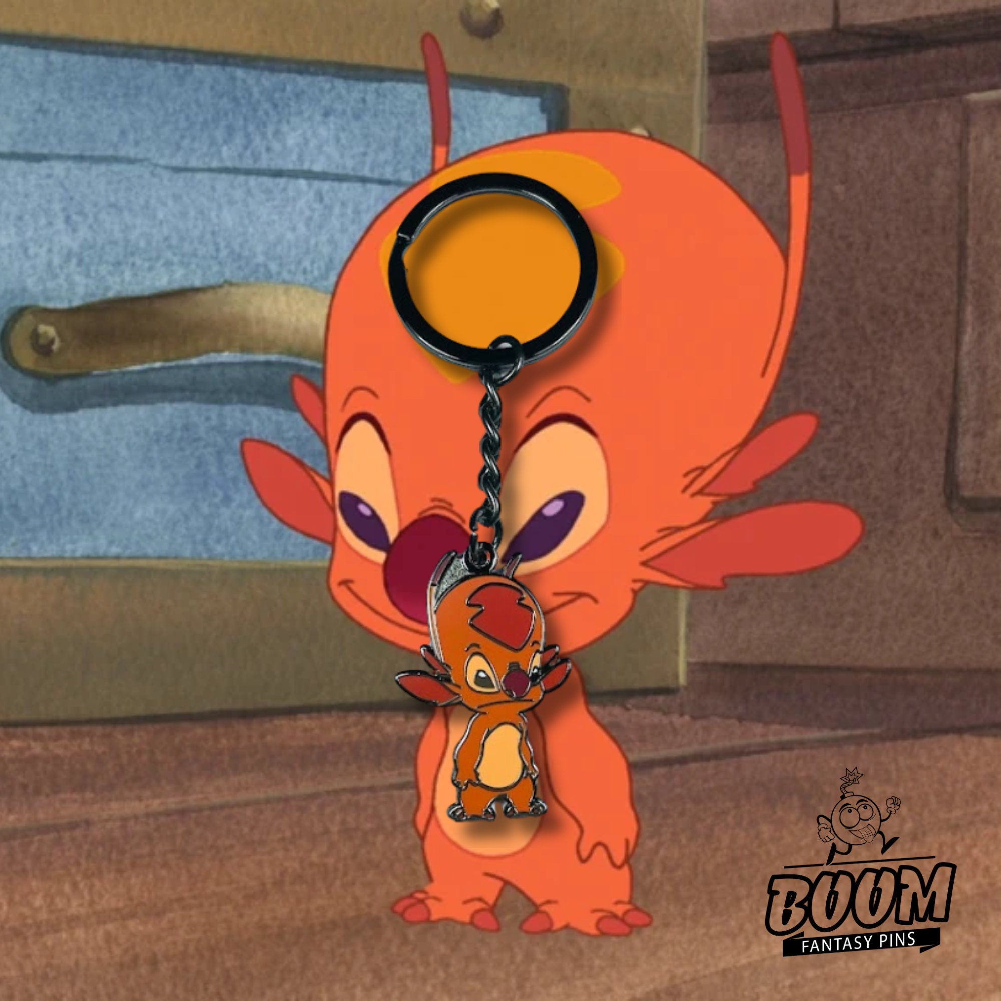 Llavero – Experimento 032 Fibra de Lilo y Stitch – Disney Fantasy