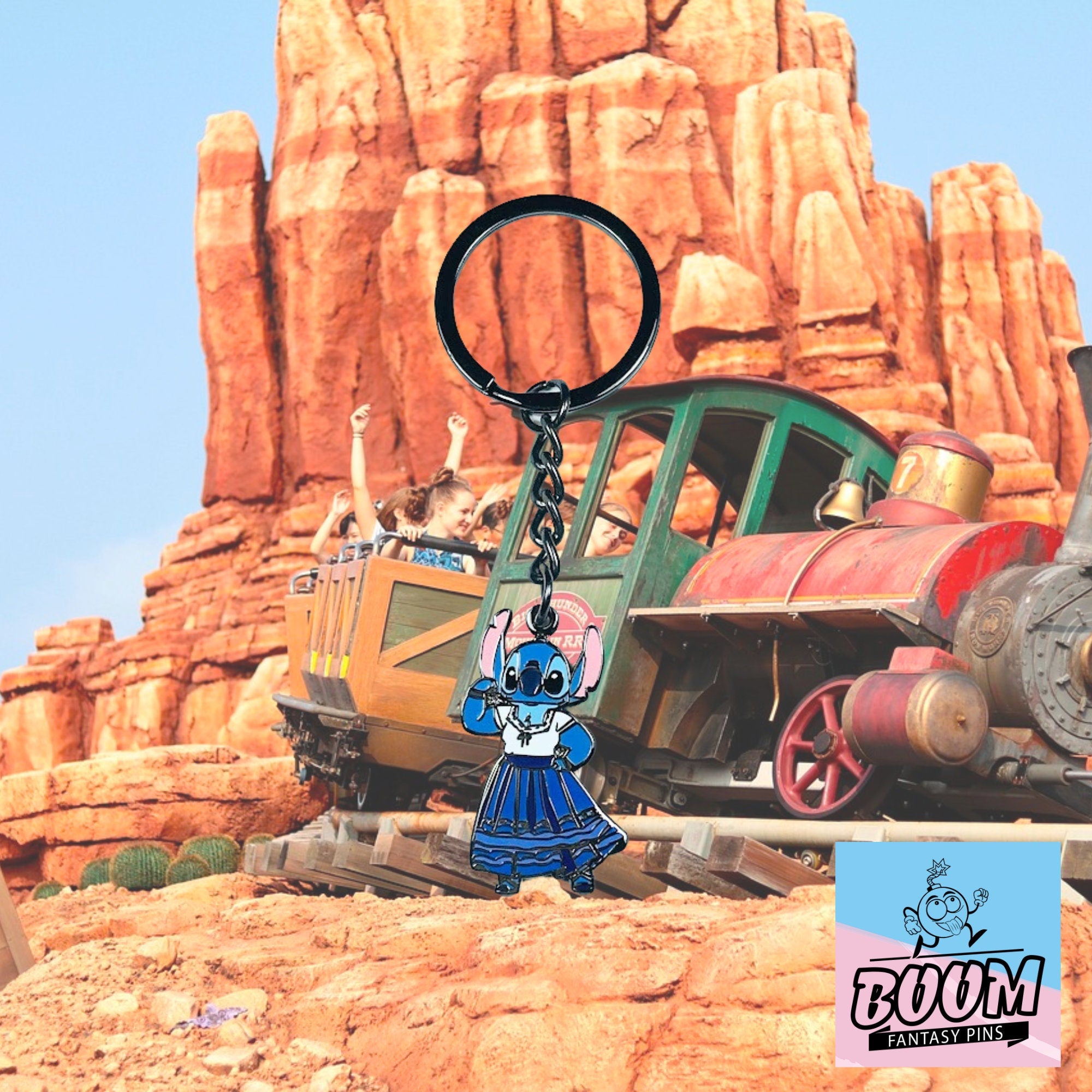 Porte-clés – Stitch Expérience 626 de Lilo &amp; Stitch – Disney Fantasy