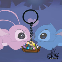 Llavero – Stitch y Ángel de Lilo &amp; Stitch – Disney Fantasy