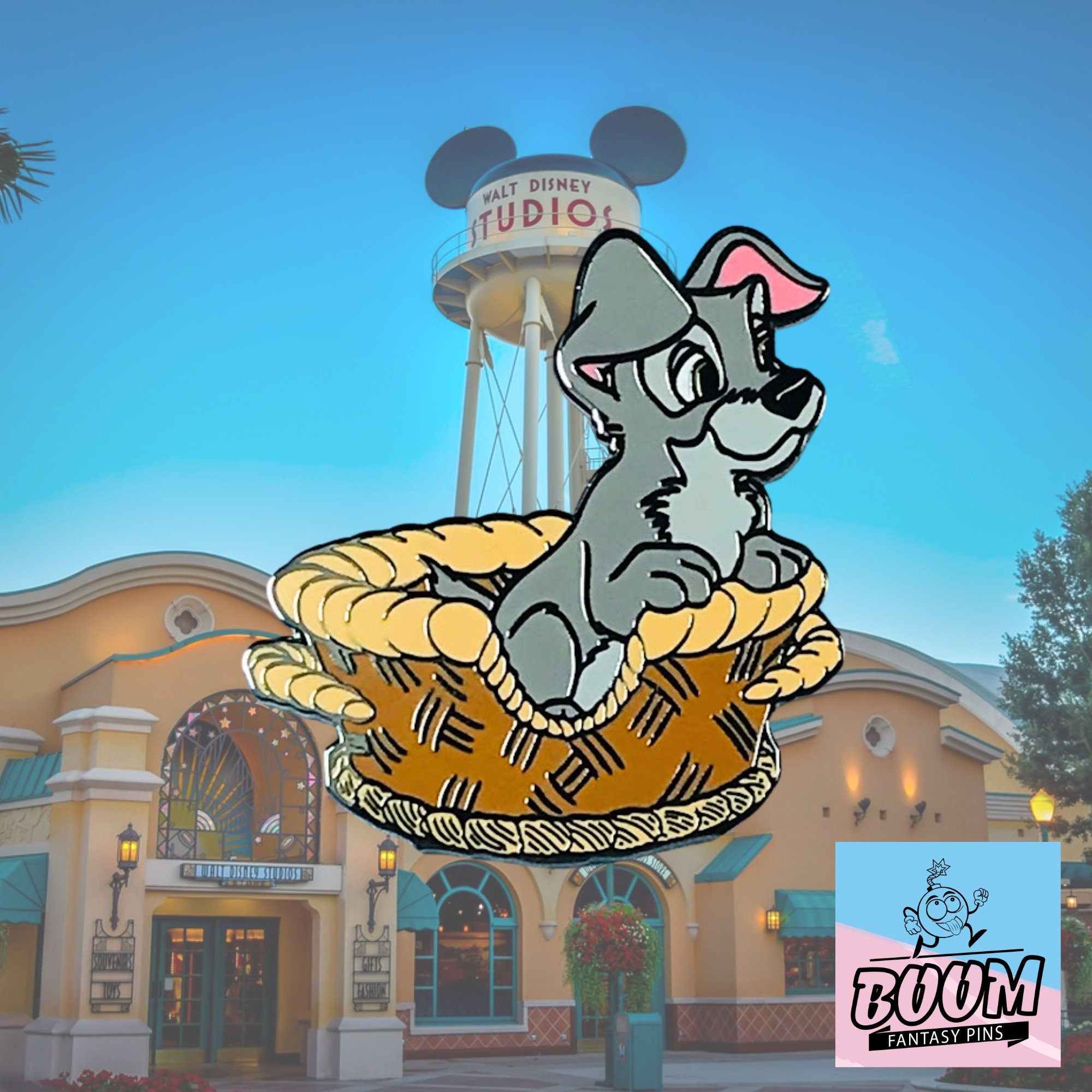Pin – Little Tramp from Lady and the Tramp – Disney Fantasy