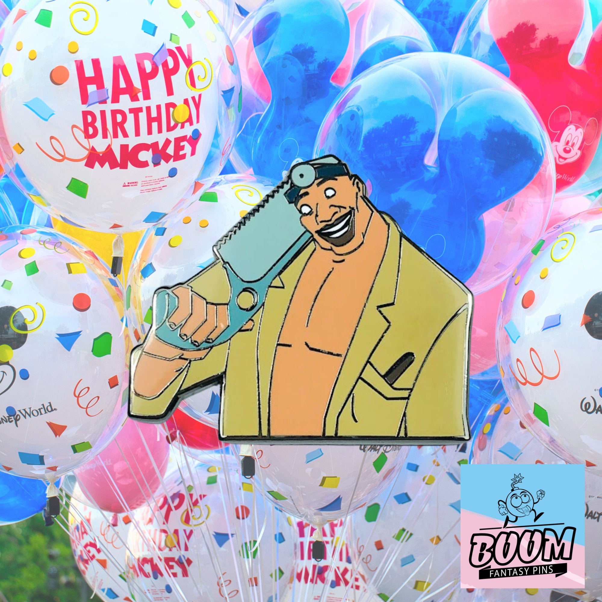 Pin del Dr. Joshua Sweet de Atlantis: El Imperio Perdido – Disney Fantasy