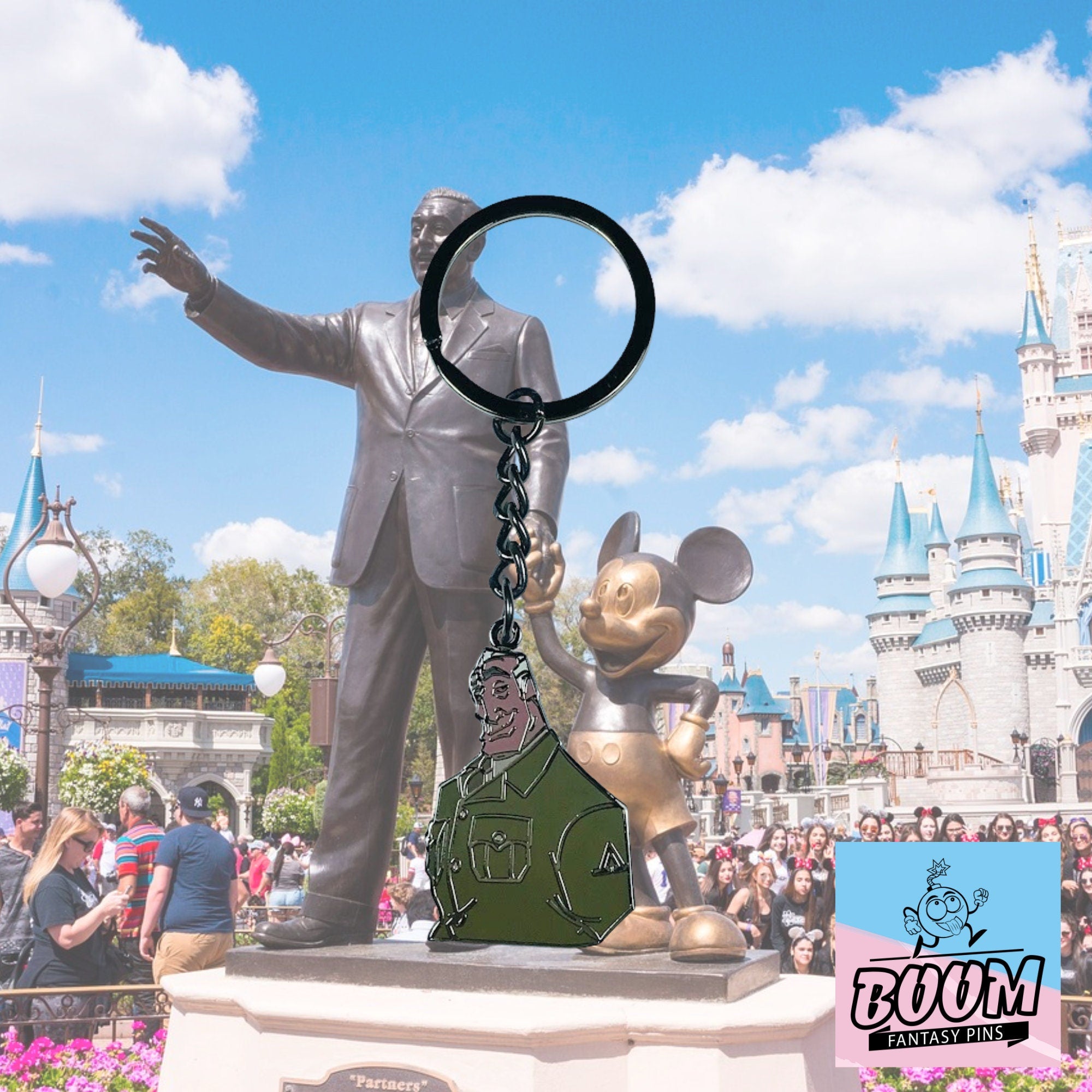 Porte-clés – Lyle Tiberius Rourke d'Atlantide, l'empire perdu – Disney Fantasy