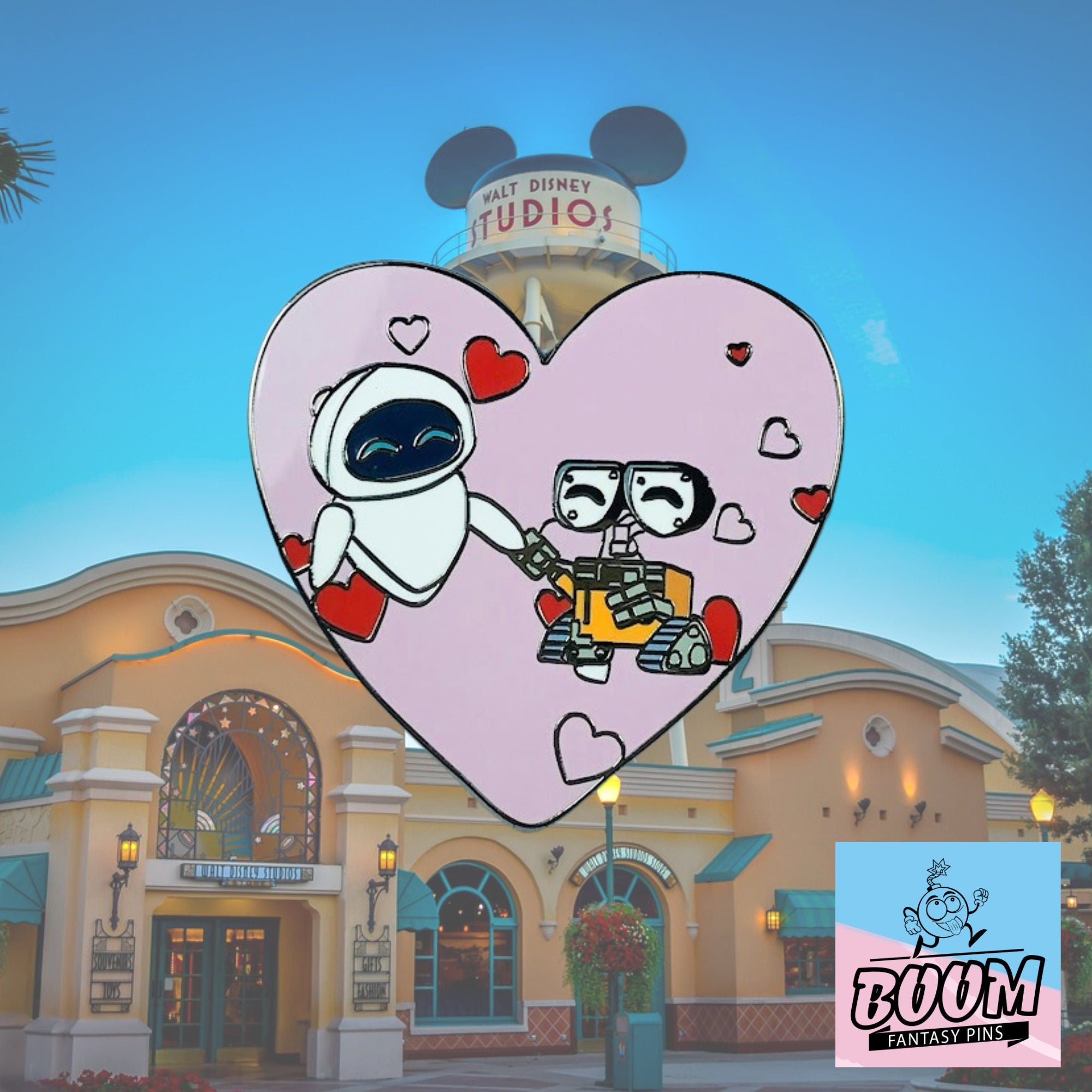 Pin – WALL-E y EVA de WALL-E – Disney Fantasy