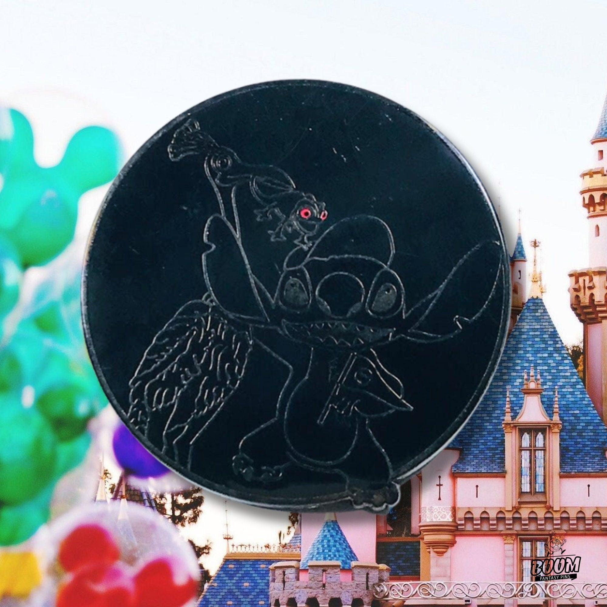 Pin – Stitch Pascal y Kevin de Lilo y Stitch Enredados Disney Fantasy