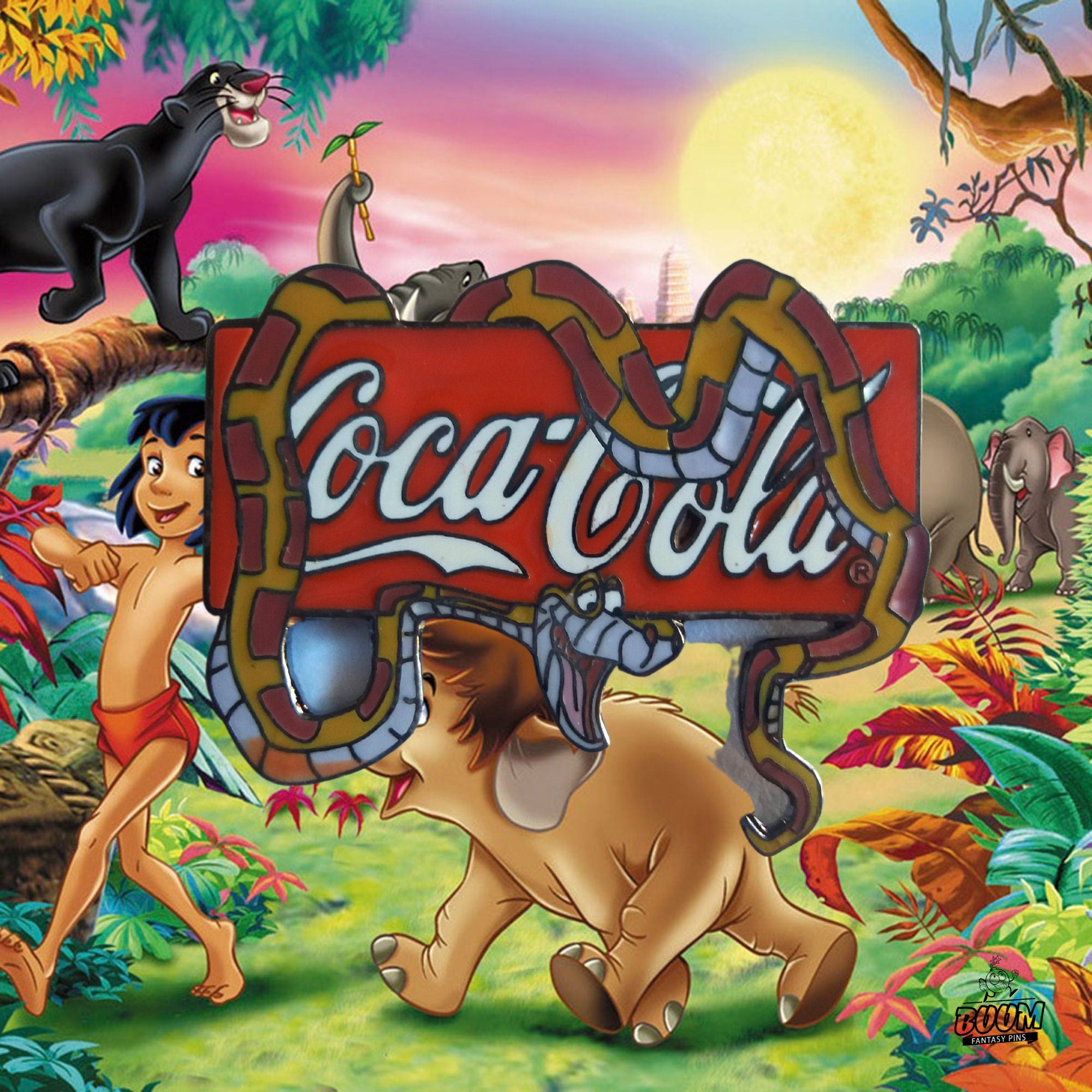 Pin's – Kaa du Livre de la Jungle – Disney Fantasy