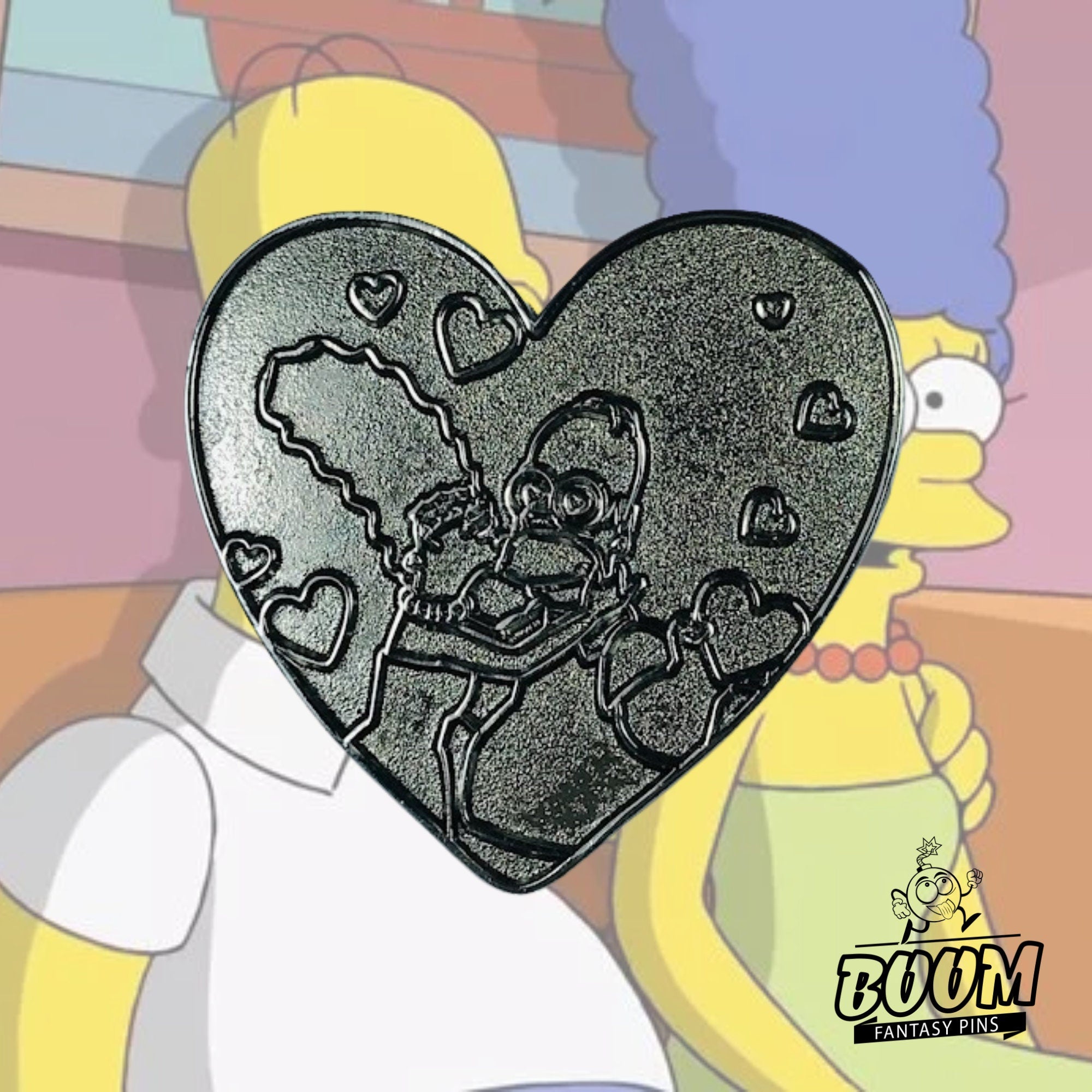 Pin – Homer Simpson y Marge Simpson de Los Simpson – Disney Fantasy