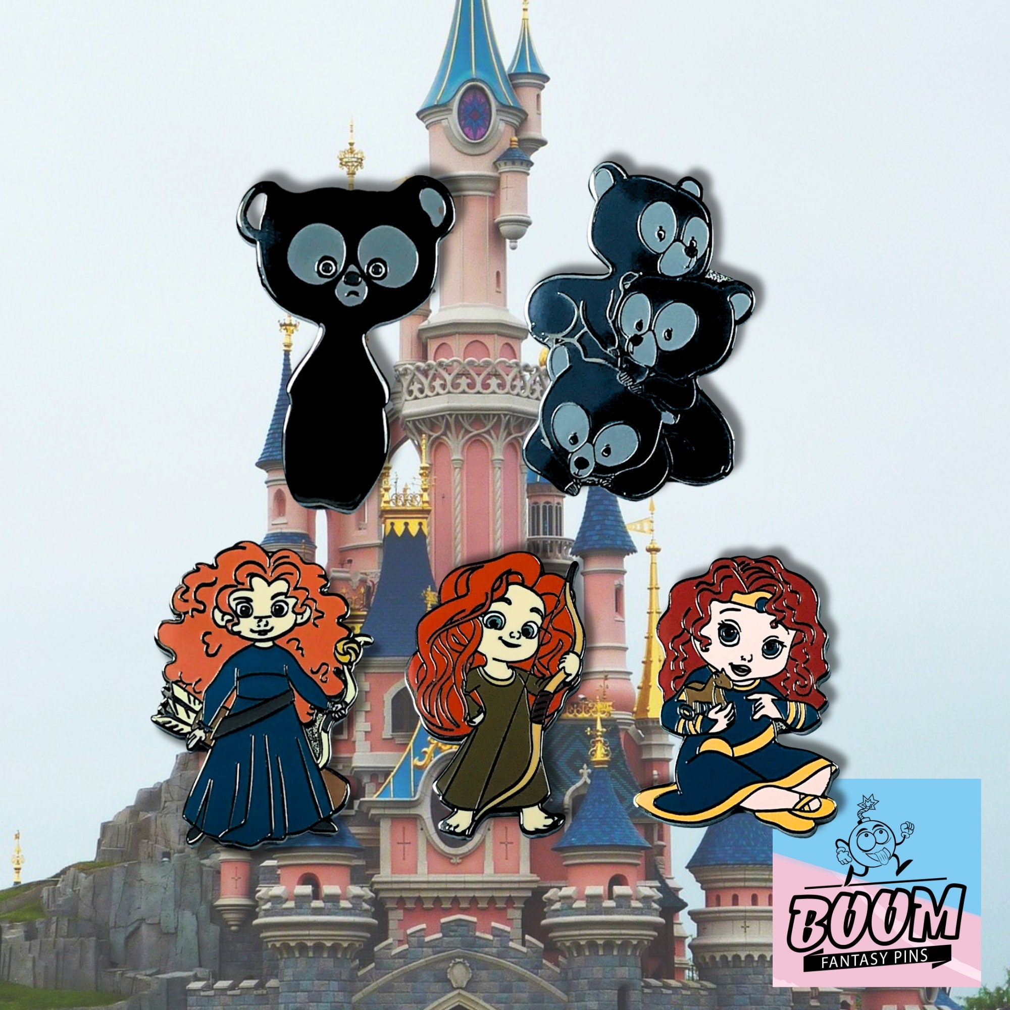 Pin – Mérida de Valiente – Disney Fantasy