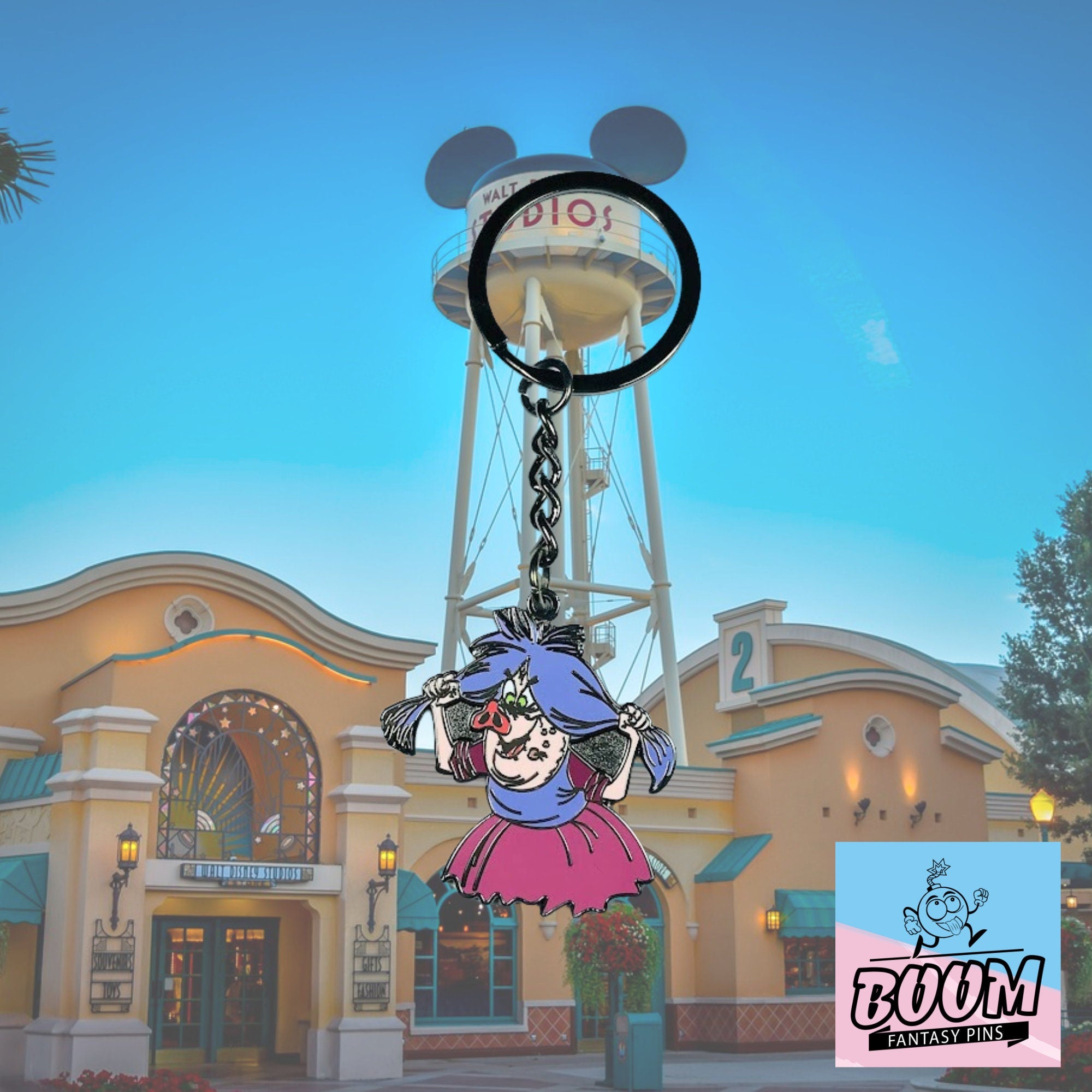 Llavero – Madam Mim de La Espada en la Piedra – Disney Fantasy