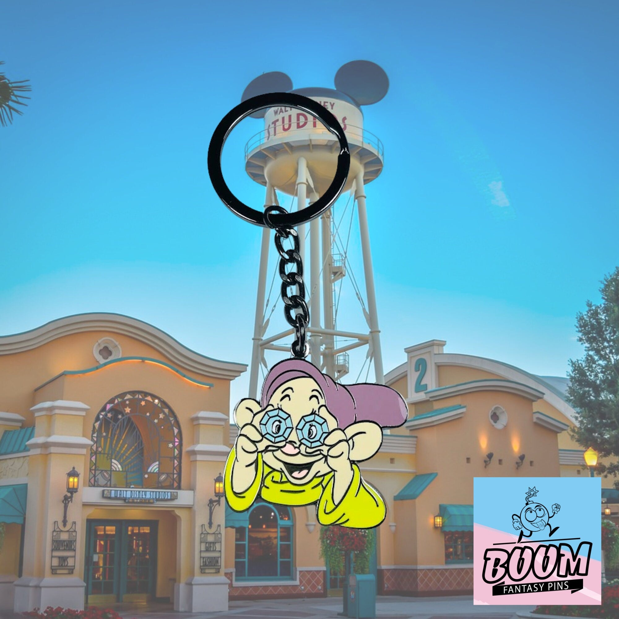 Llavero – Mudito de Blancanieves y los siete enanitos – Disney Fantasy