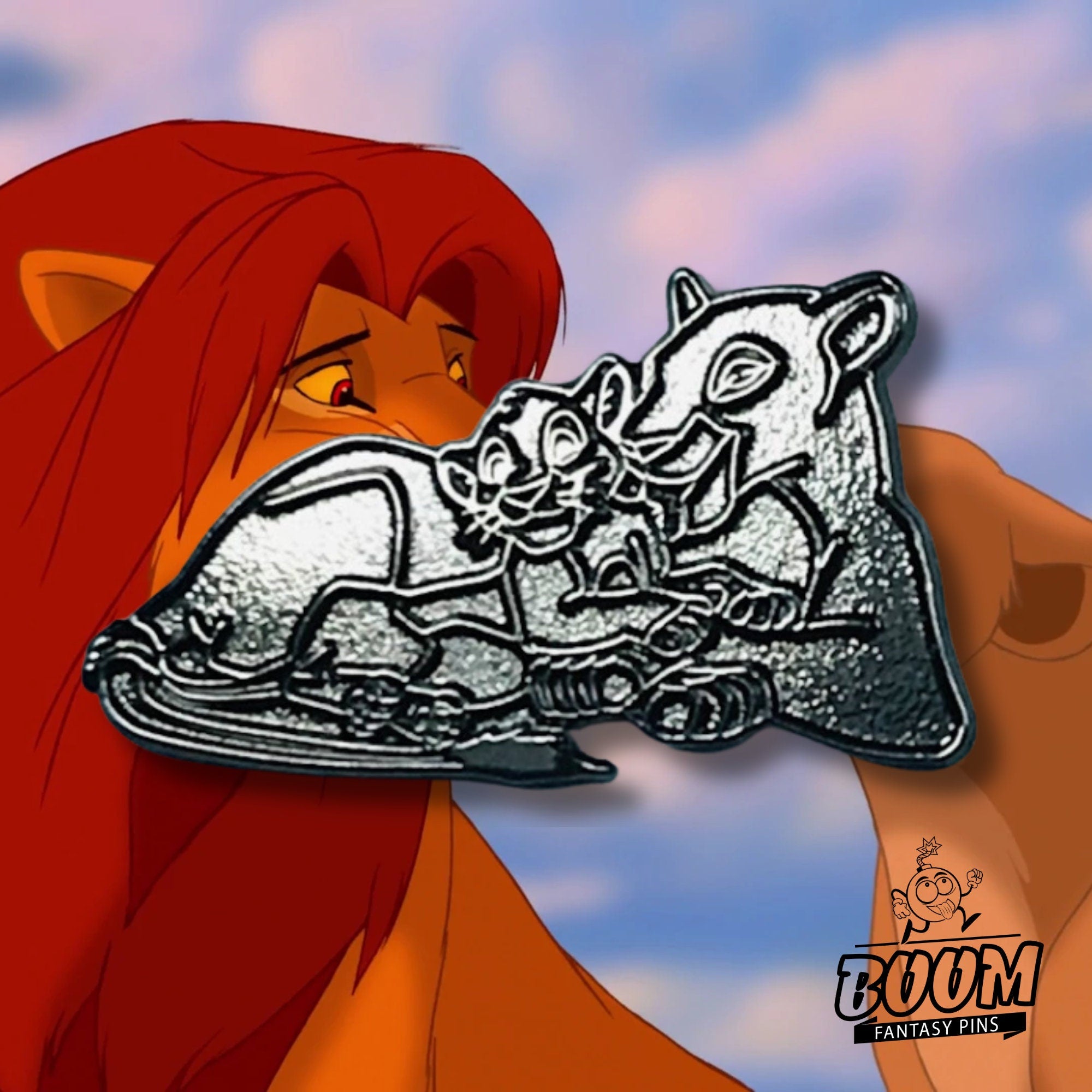Pin – Simba y Nala de El Rey León – Disney Fantasy