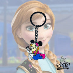 Porte-clés – Minnie Mouse en Anna de La Reine des Neiges – Disney Fantasy