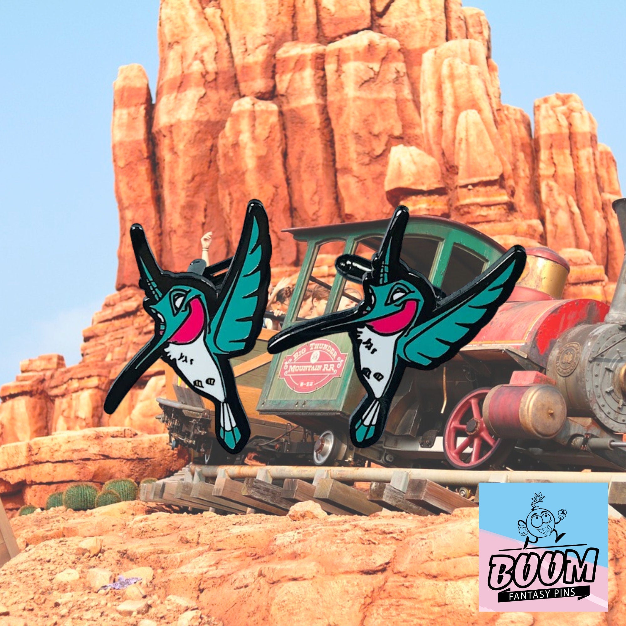 Boutons de manchette – Flit de Pocahontas – Disney Fantasy