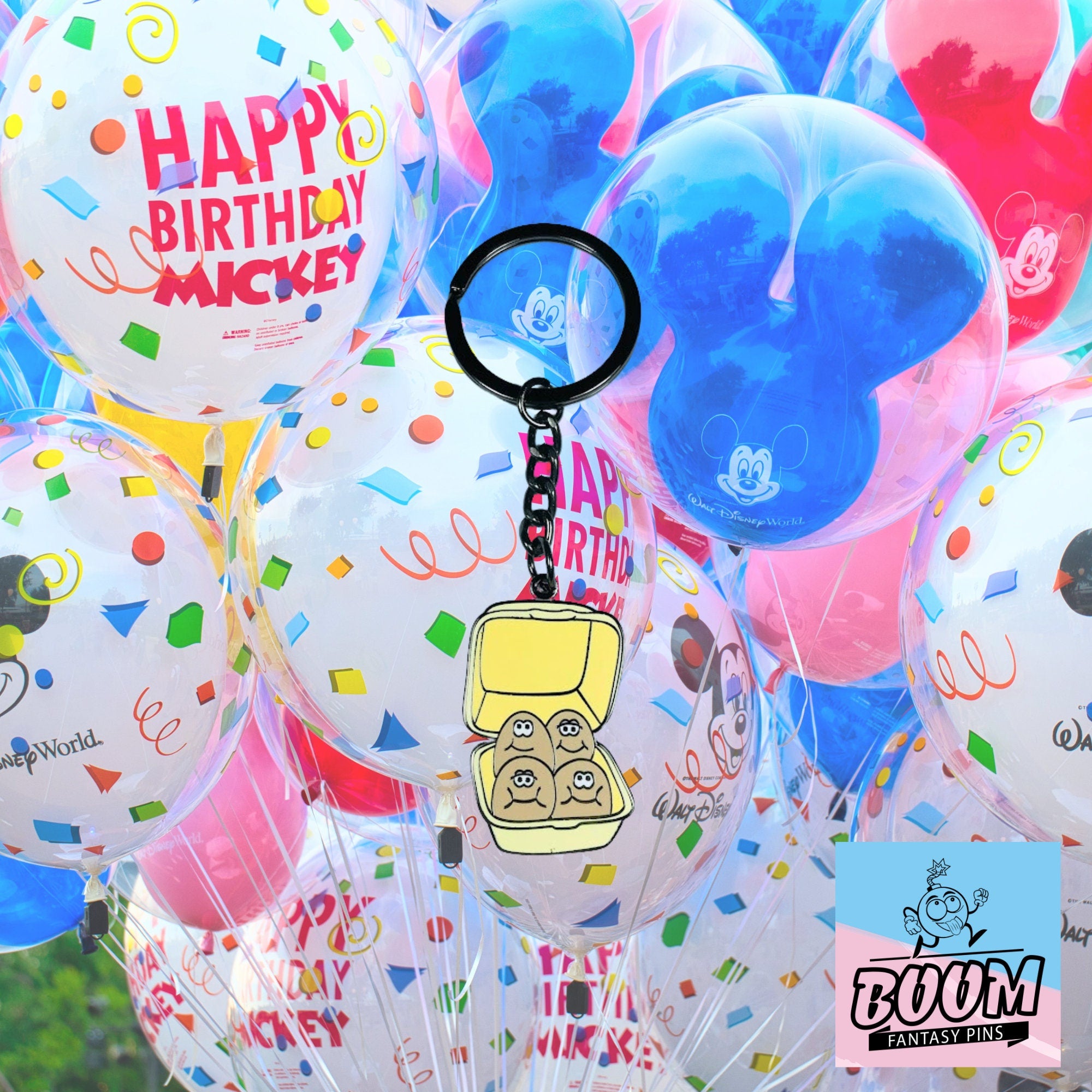 Keychain – Donuts from Classic Treats – Disney Fantasy