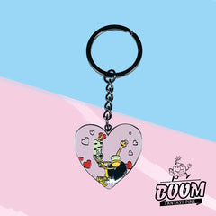 Porte-clés – Lumière et Babette de La Belle et la Bête – Disney Fantasy