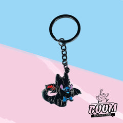 Llavero – Experimento 626 Stitch y Desdentao de Lilo y Stitch – Disney Fantasy