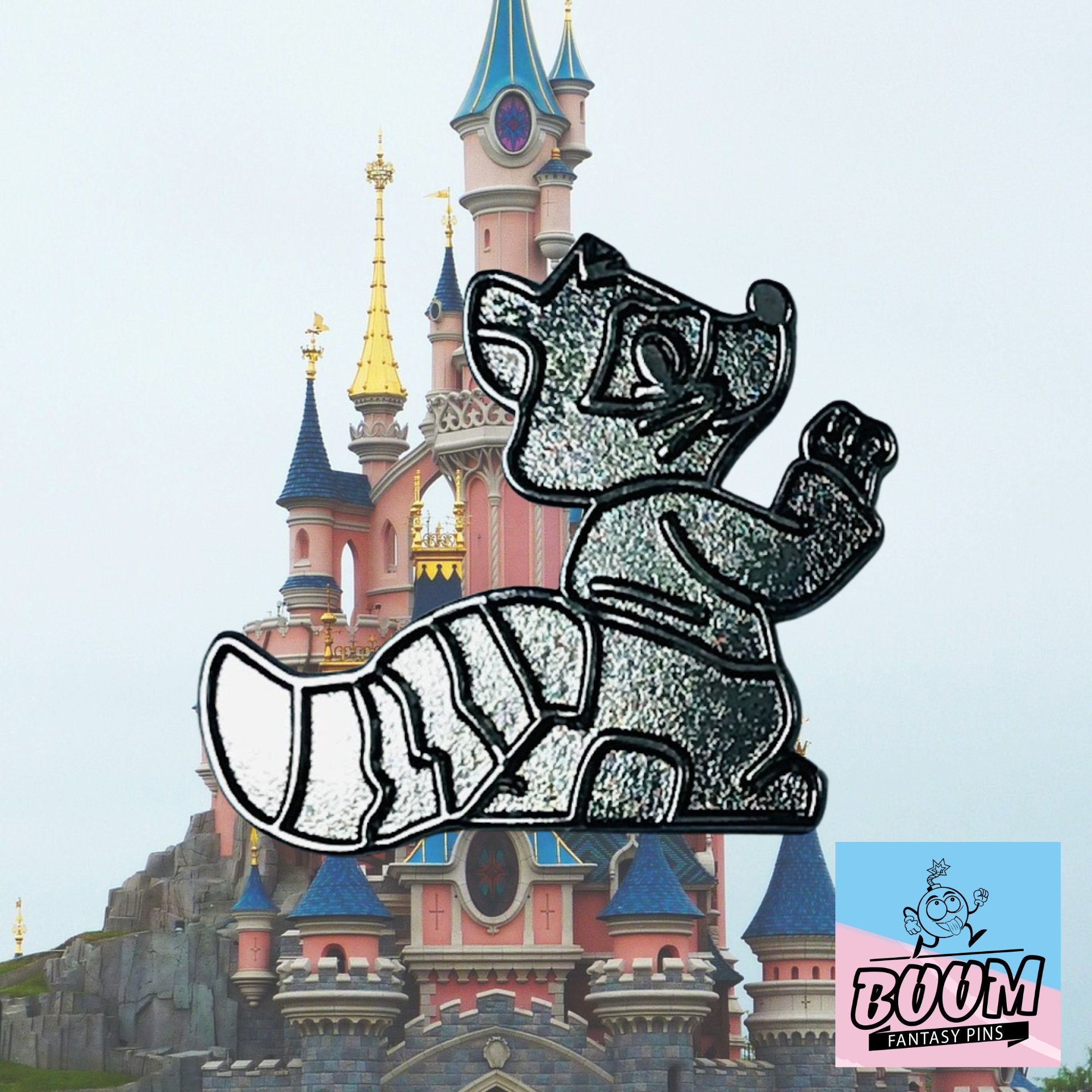 Pin – Mapache de Robin Hood – Disney Fantasy