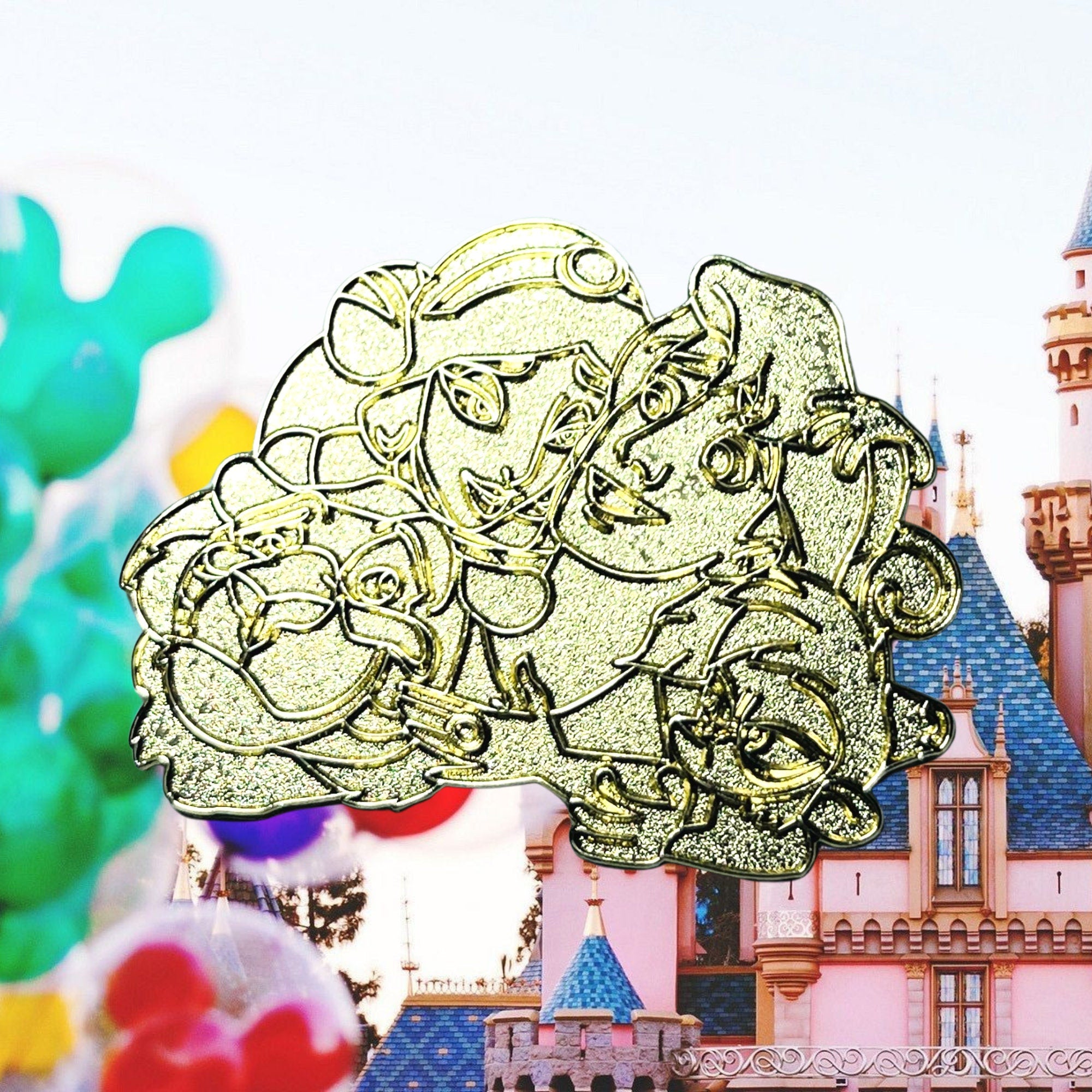 Pin's – Princesse Jasmine et Aladdin du film Aladdin – Disney Fantasy