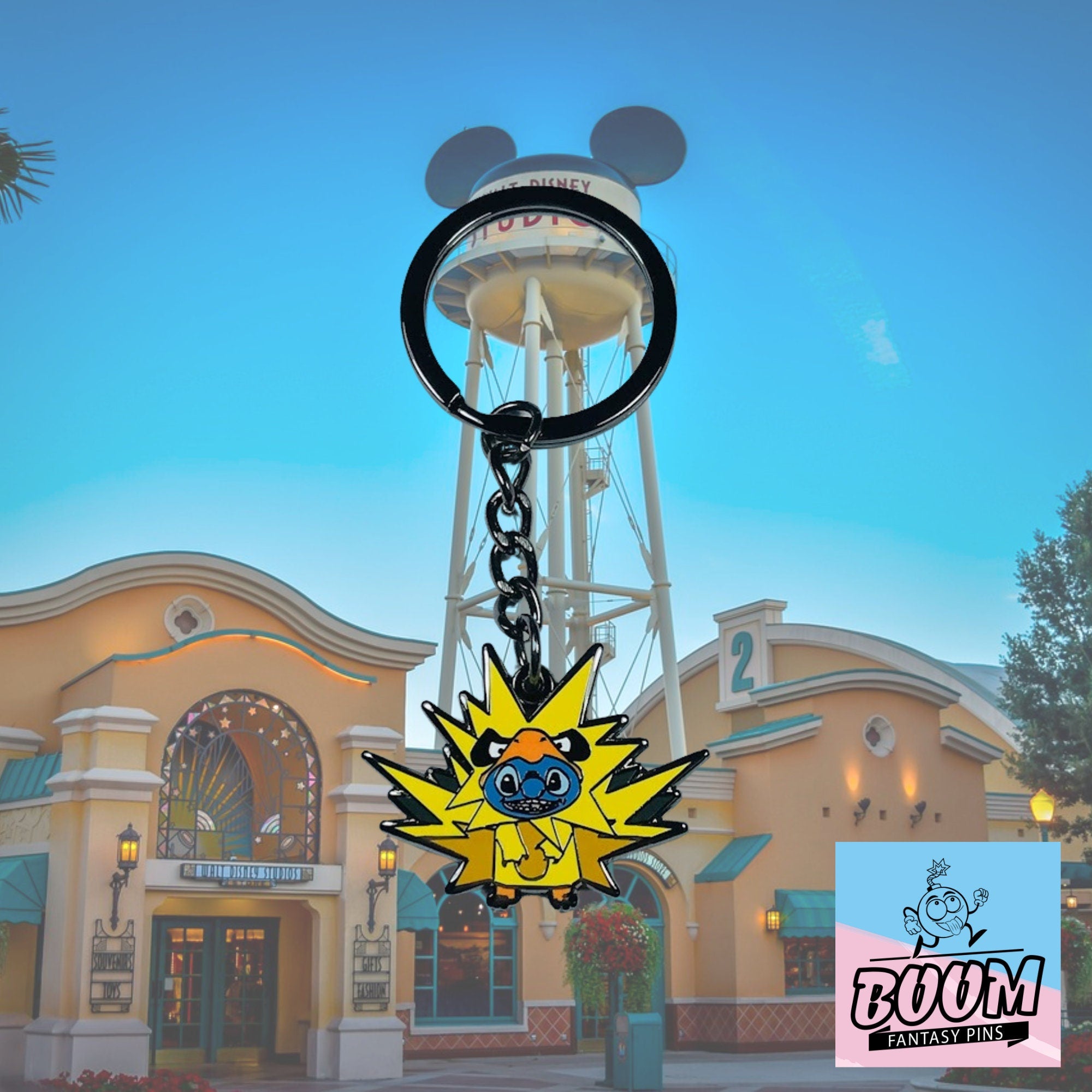 Porte-clés – Stitch Expérience 626 de Lilo &amp; Stitch – Disney Fantasy