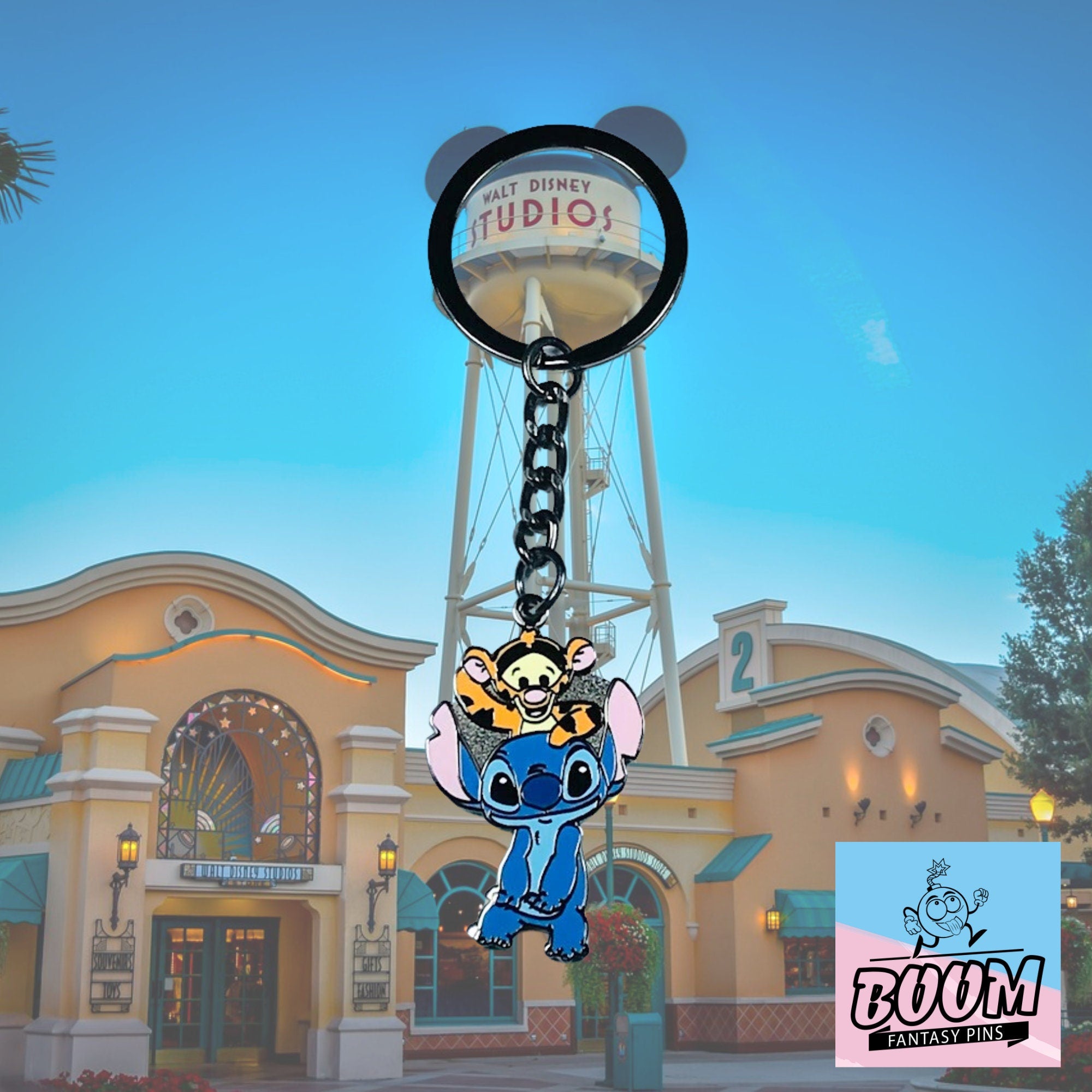 Llavero – Stitch y Tigger de Lilo y Stitch – Disney Fantasy