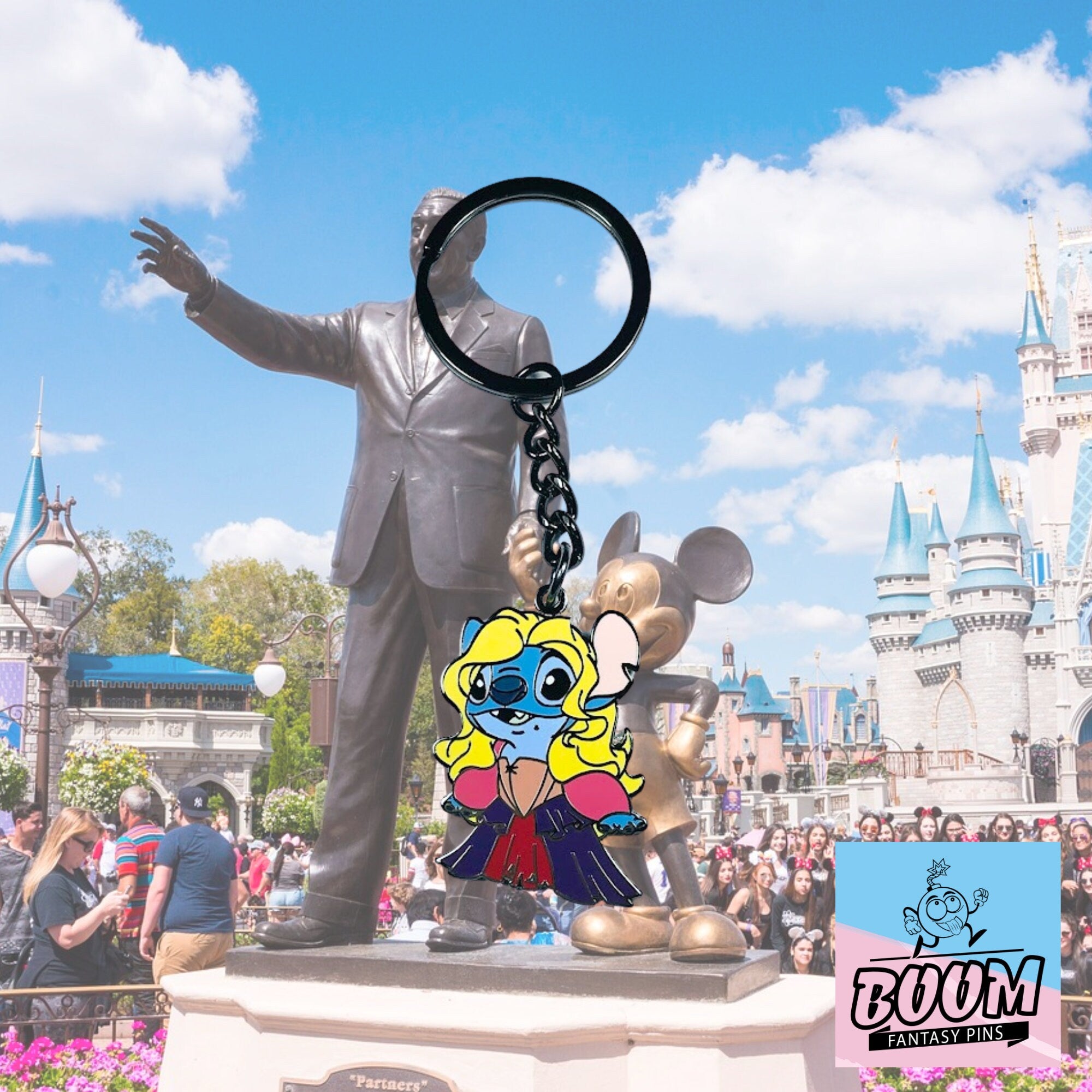 Porte-clés – Stitch Expérience 626 de Lilo &amp; Stitch – Disney Fantasy