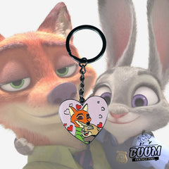 Llavero – Judy Hopps y Nick Wilde de Zootopia – Disney Fantasy