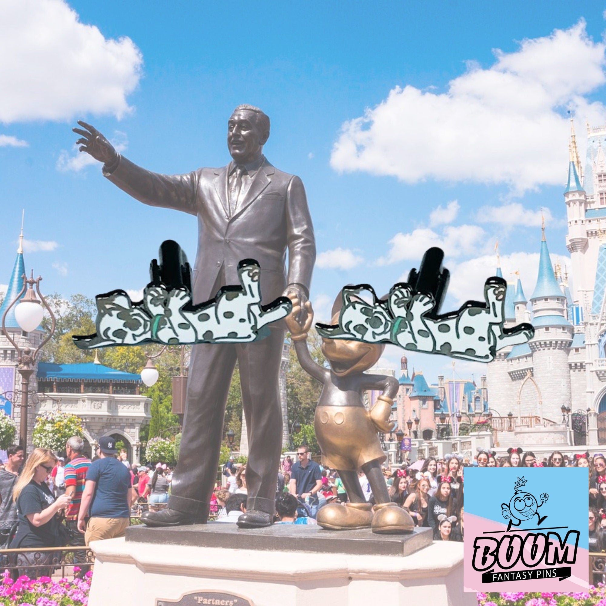 Gemelos – Pongo y Perdita de 101 Dálmatas – Disney Fantasy