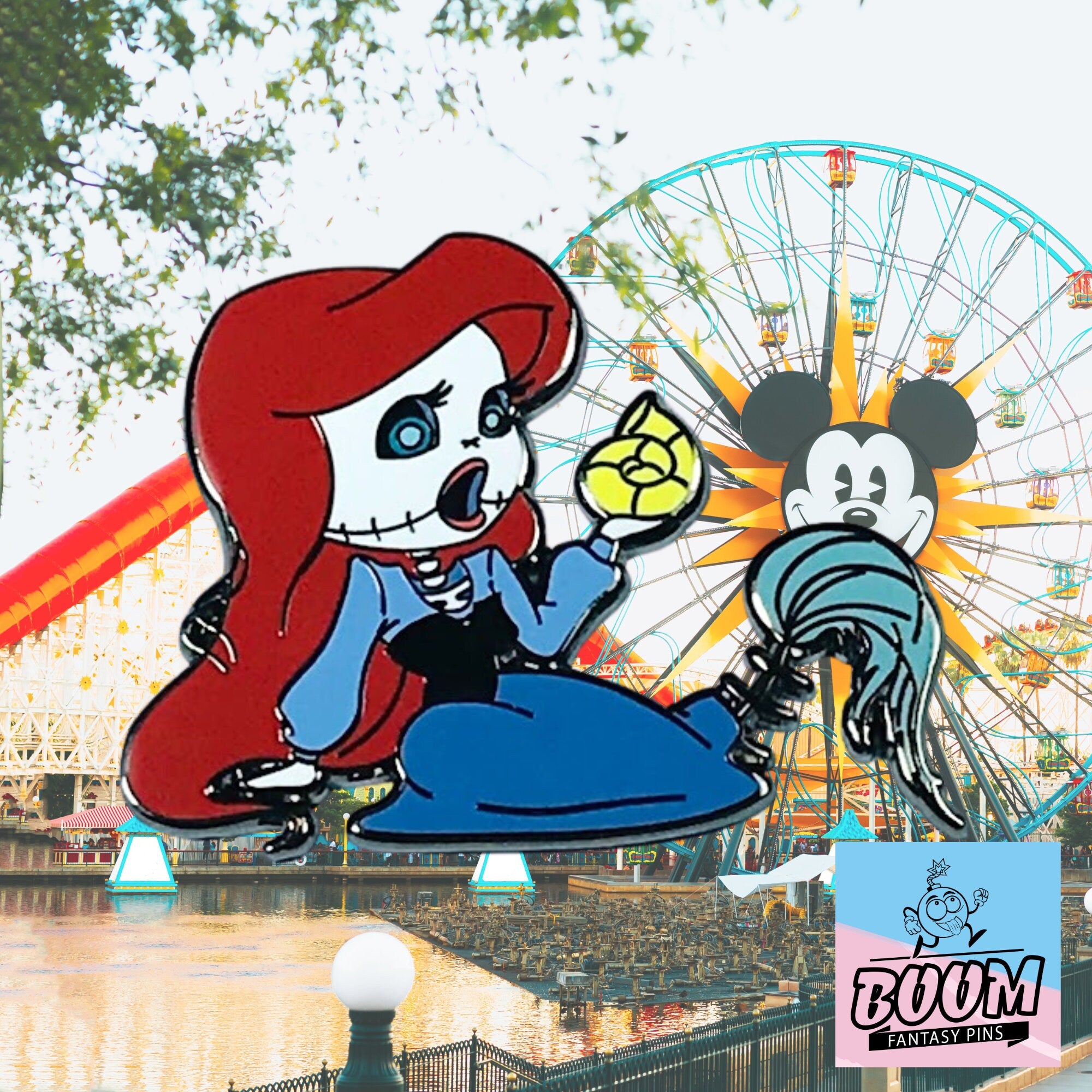 Pin – Ariel como zombi de La Sirenita – Disney Fantasy