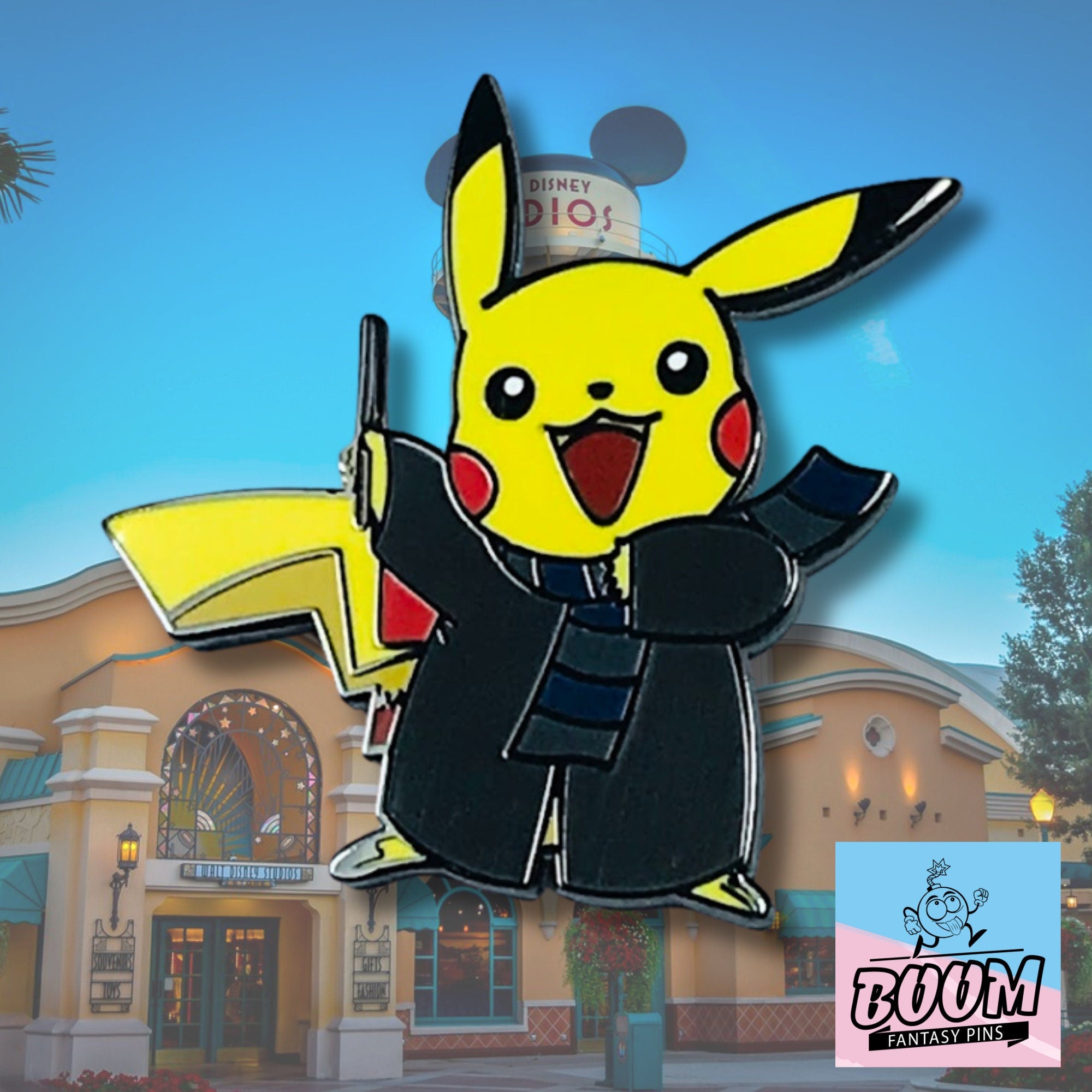Pin – Pikachu del crossover de Pokémon y Harry Potter – Disney Fantasy