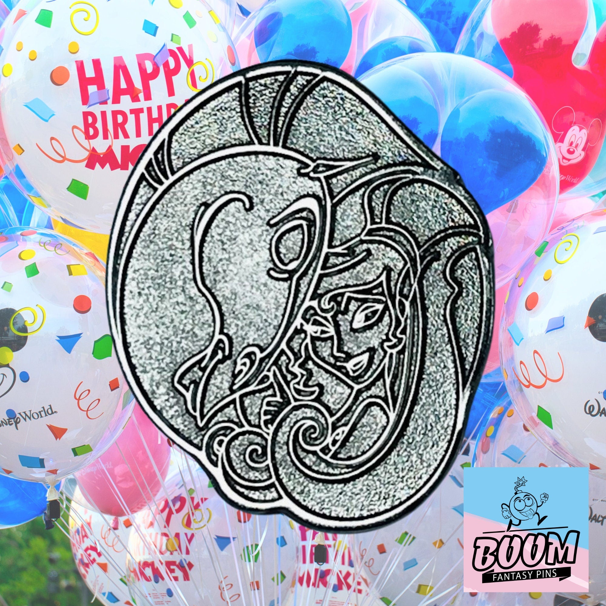 Pin's – Mégara et Pégase d'Hercule – Disney Fantasy