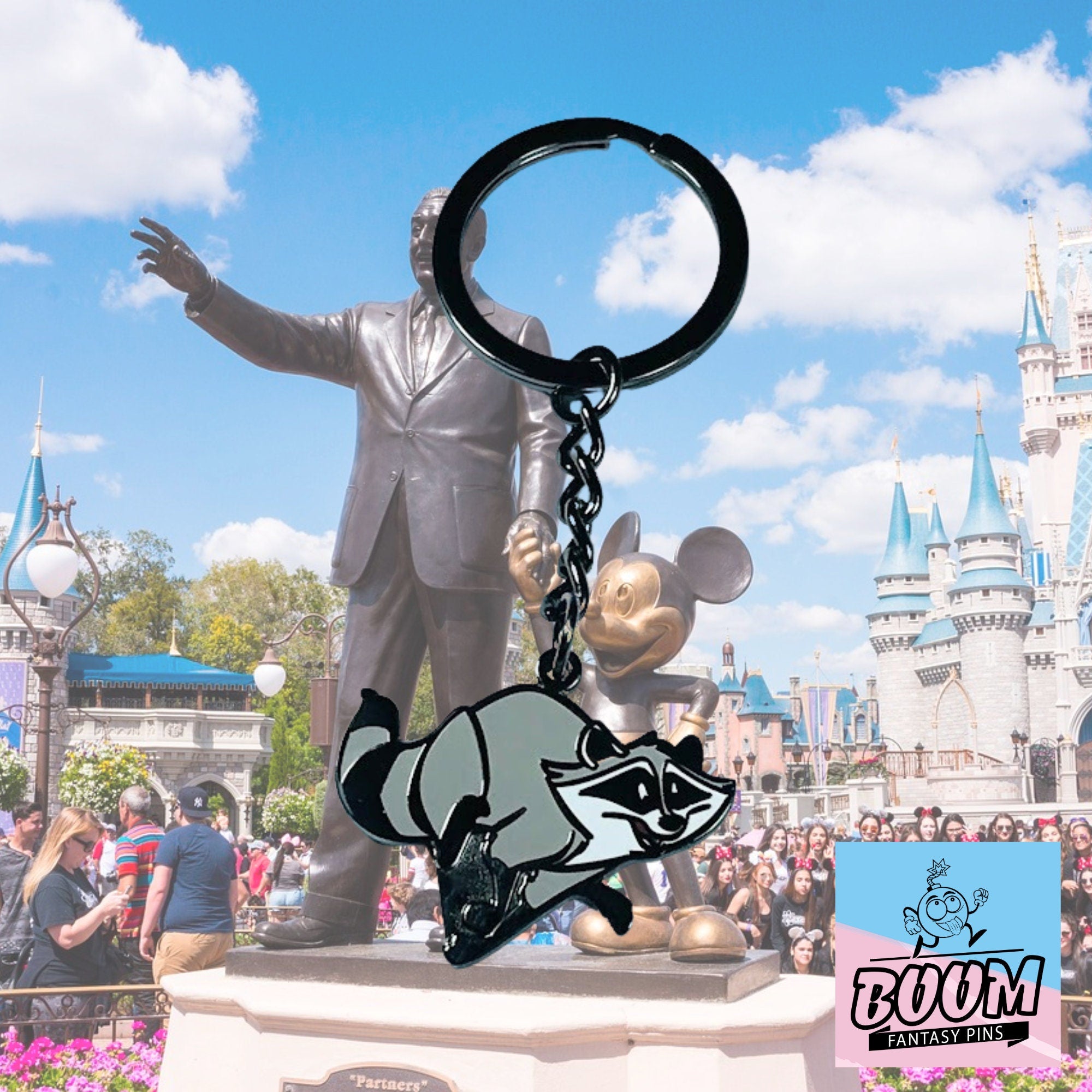 Porte-clés – Meeko de Pocahontas – Disney Fantasy