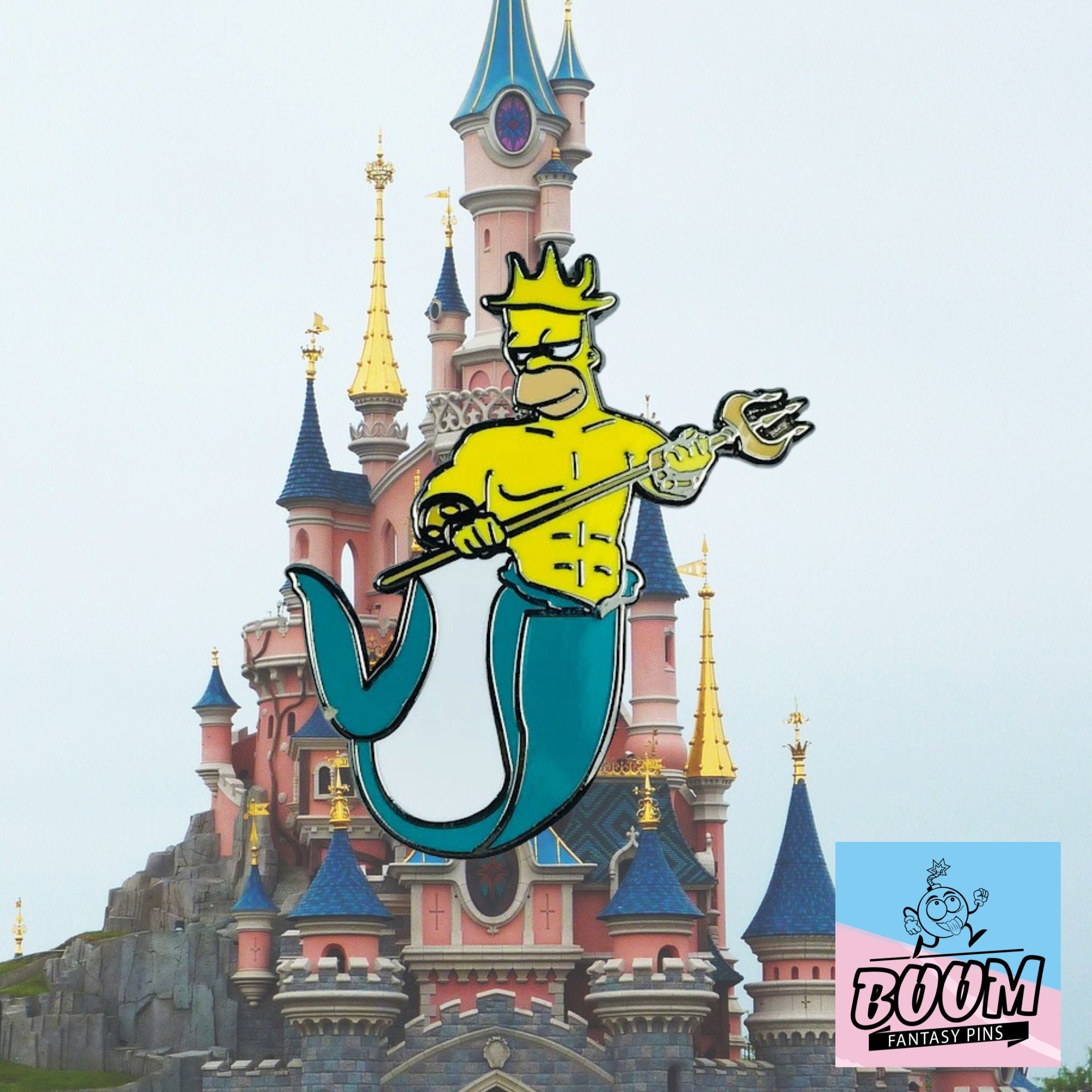 Pin's – Homer Simpson des Simpson – Disney Fantasy