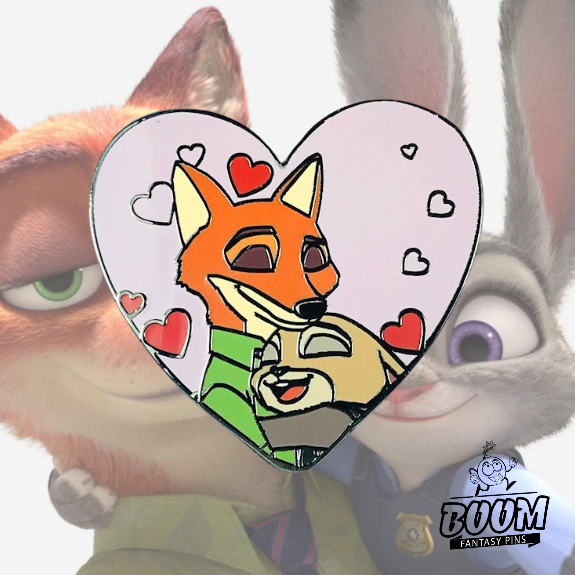 Pin – Judy Hopps y Nick Wilde de Zootopia – Disney Fantasy