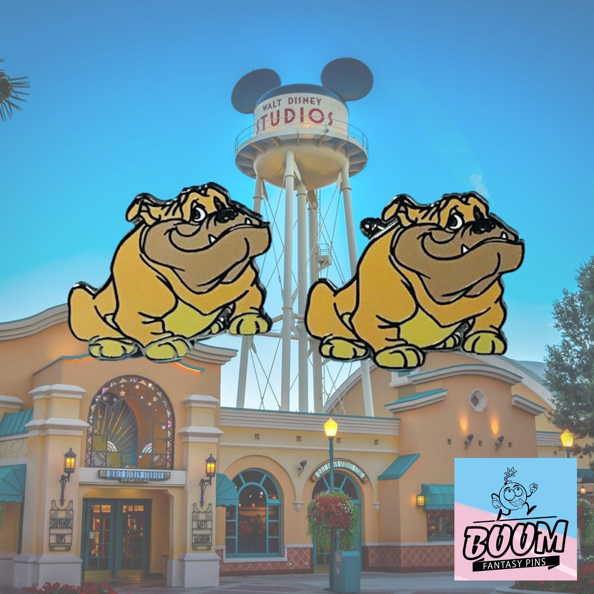 Gemelos – Butch el Bulldog de Tom y Jerry – Disney Fantasy